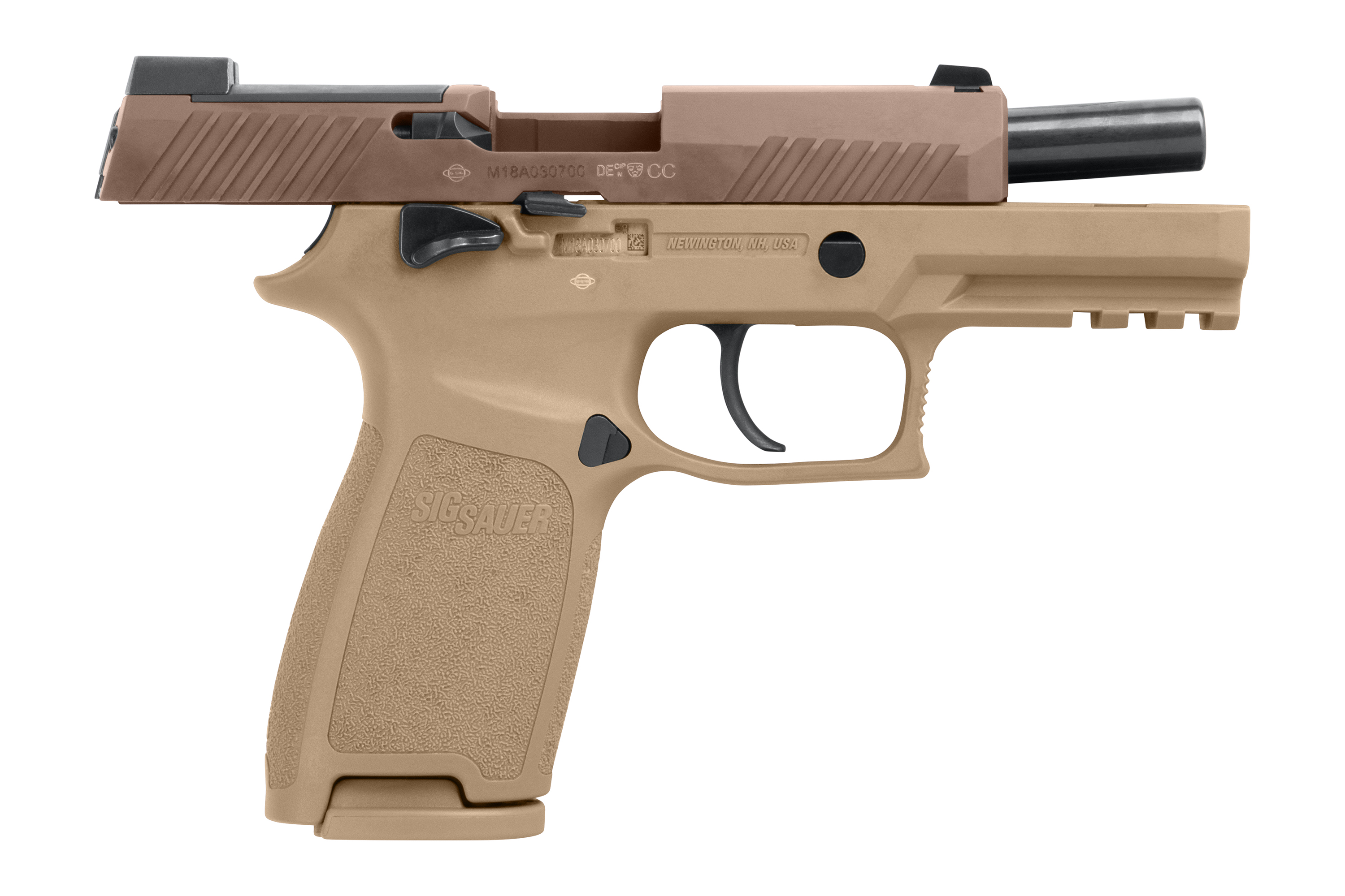 SIG SAUER P320-M18 Coyote Tan 9mm Luger - Selbstladepistole