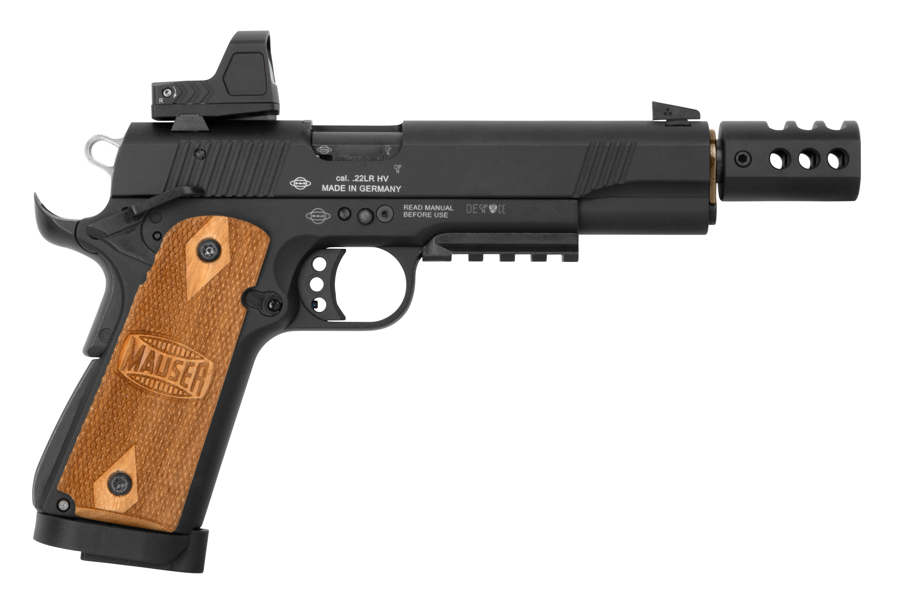 MAUSER 1911 Competition Set Schwarz .22lr HV - Selbstladepistole