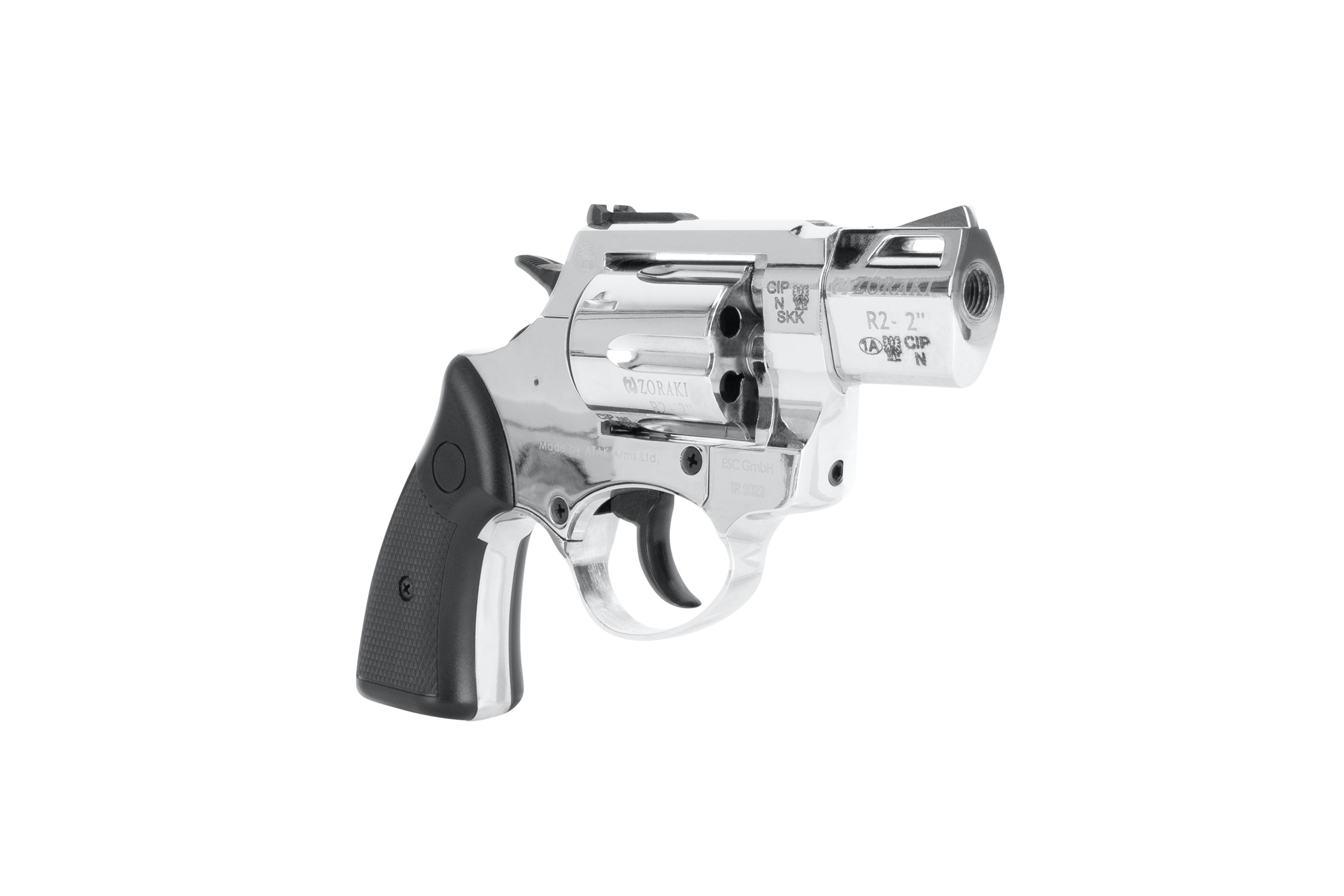 Zoraki R2 2" Chrom 9mm R. - Gas Signal