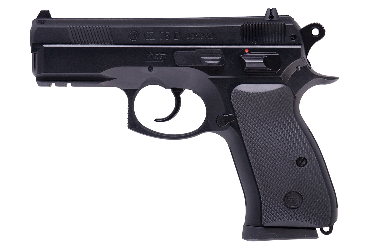 CZ 75D Compact Schwarz 6mm - Airsoft Co2 Non BlowBack