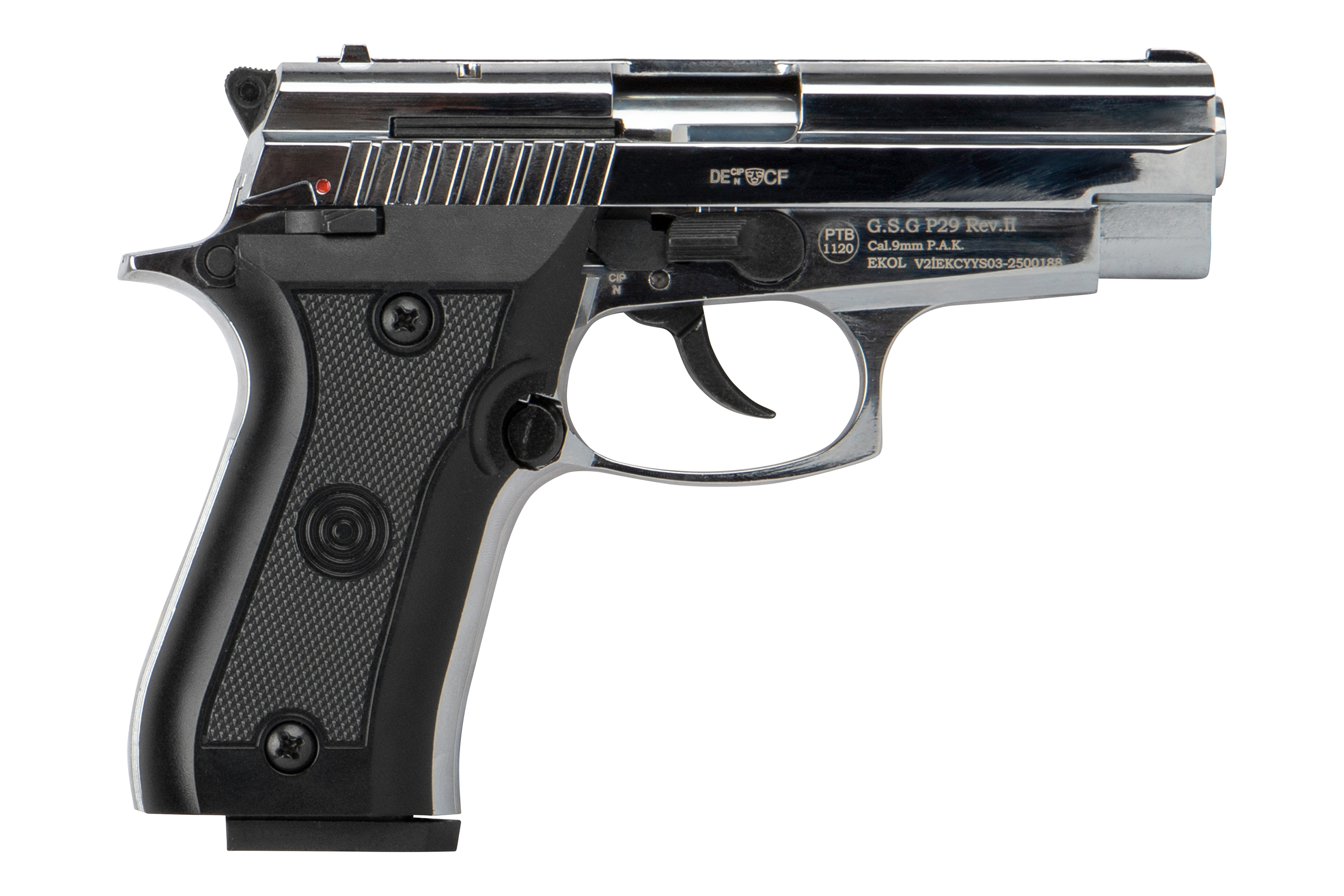 EKOL P29 Chrom 9mm P.A.K. - Gas Signal