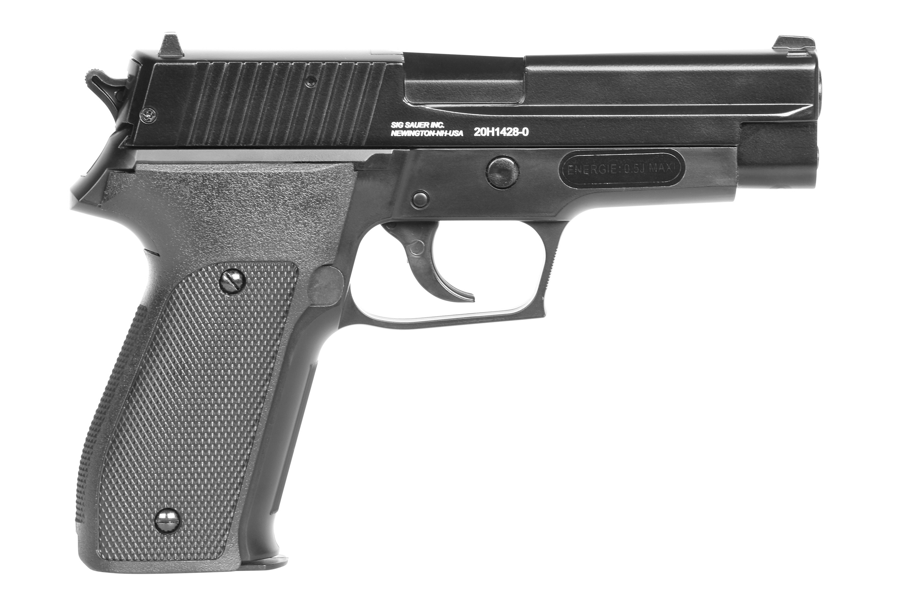 SIG SAUER P226 HPA Schwarz 6mm - Airsoft Federdruck < 0,5 Joule