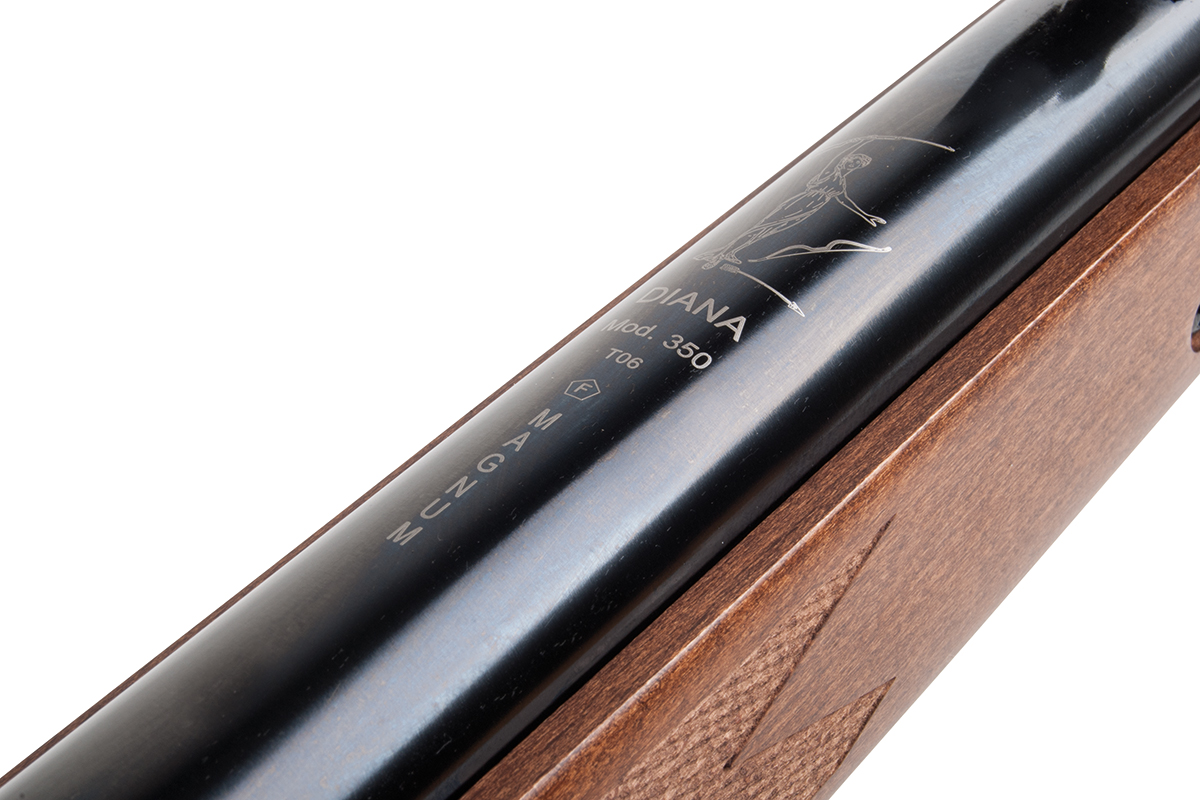 DIANA 350 Magnum Premium Holz 4,5mm - Druckluft Federdruck | Knicklauf