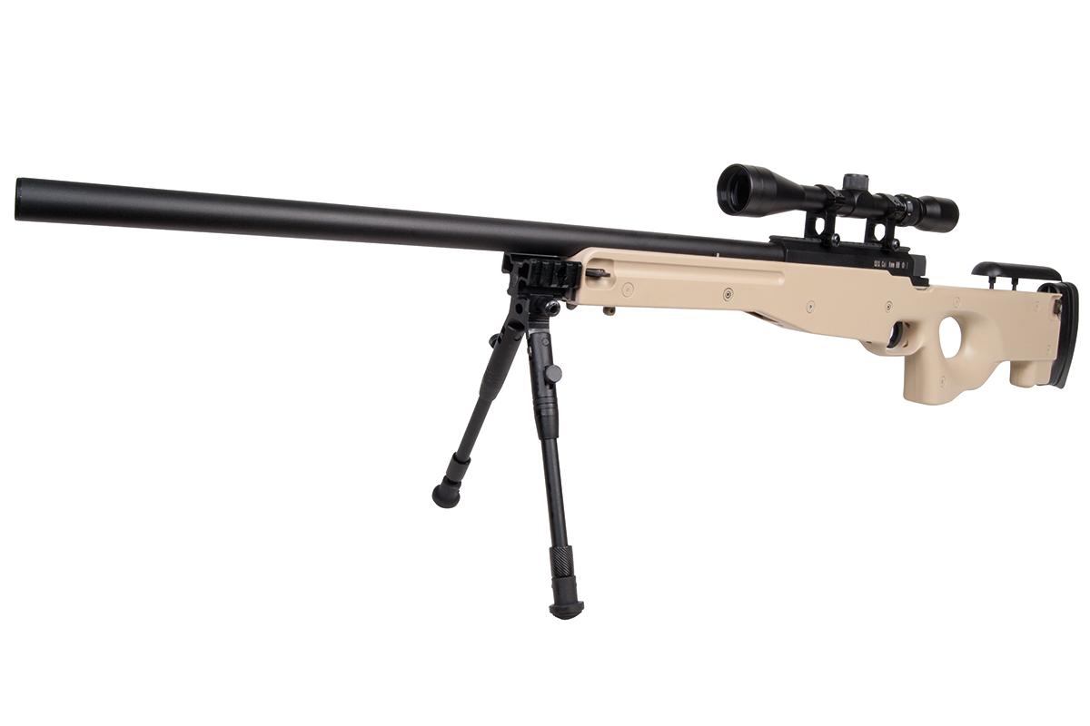 GSG MB01 Tactical Sniper Tan 6mm - Airsoft Federdruck