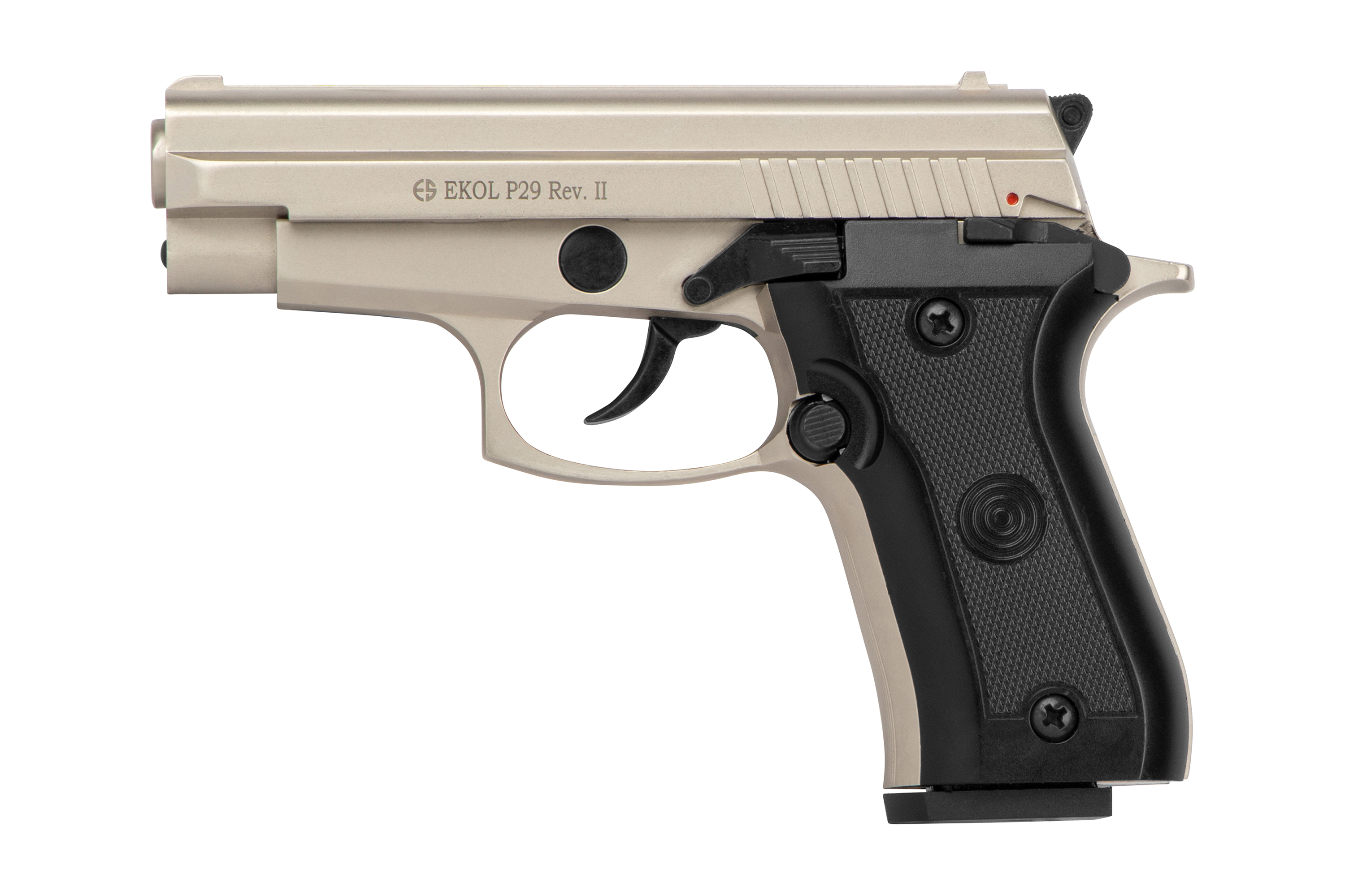 EKOL P29 Nickel 9mm P.A.K. - Gas Signal