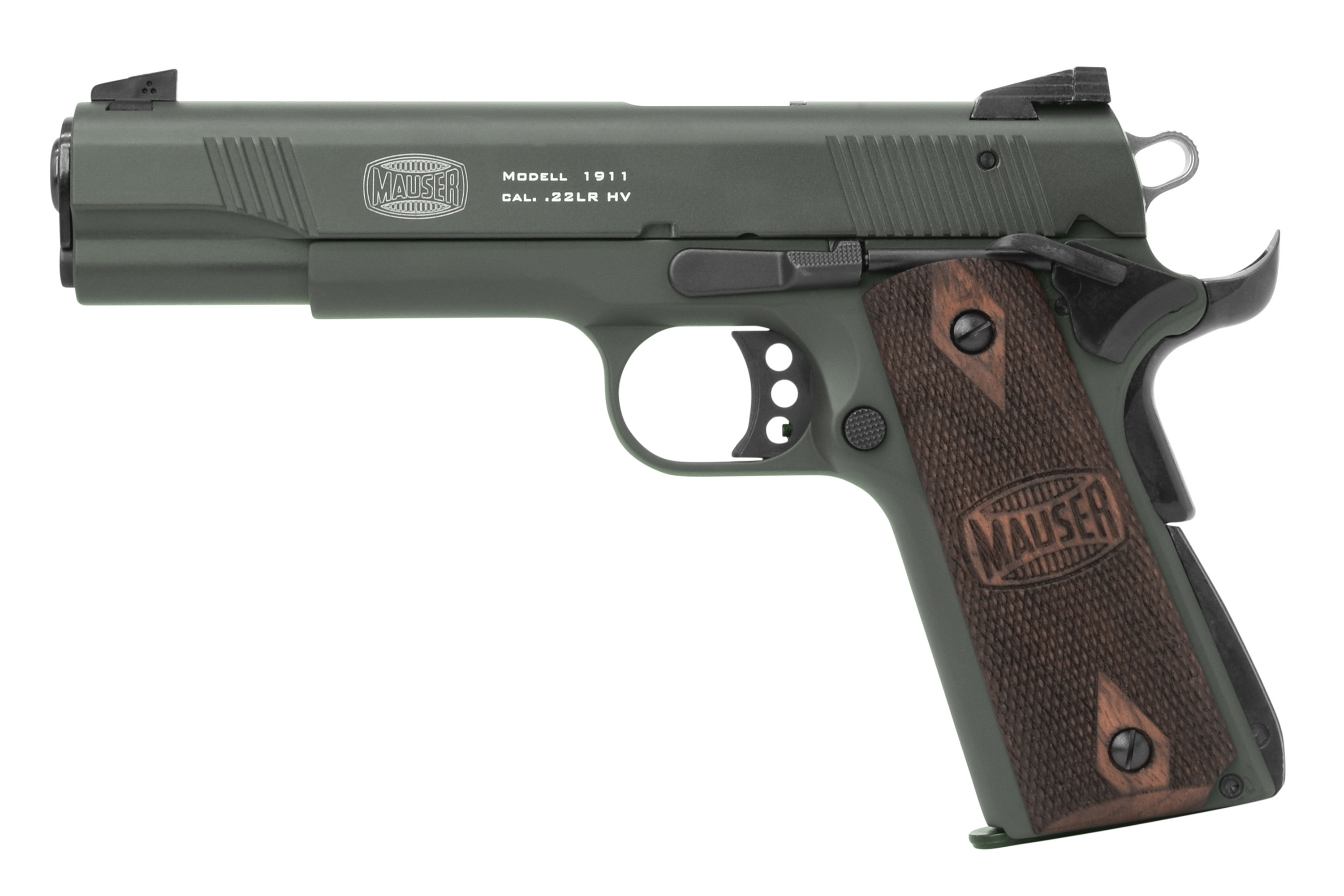 MAUSER 1911 OD Green .22lr HV - Selbstladepistole MAUSER 1911 OD Green .22lr HV - Selbstladepistole