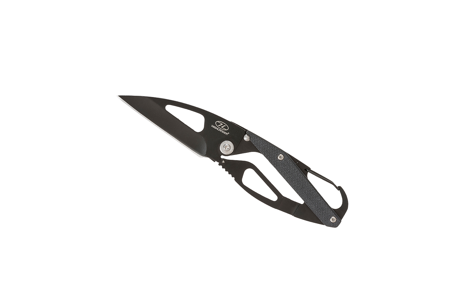 Highlander Forces Klappmesser mit Karabinerclip Merlin