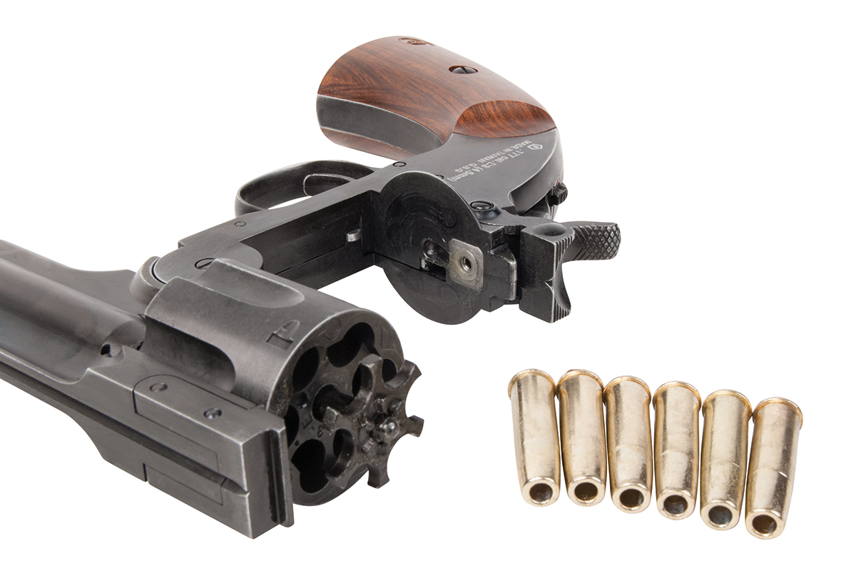 ASG Schofield 6" Aging Black 4,5mm - Druckluft Co2 ASG Schofield 6" Aging Black 4,5mm - Druckluft Co2