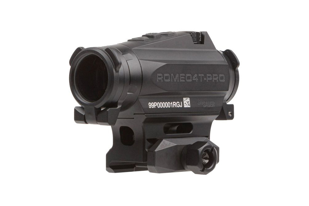 SIG SAUER ROMEO4T-PRO schwarz | Quad Ballistic Circle Dot | 2 MOA