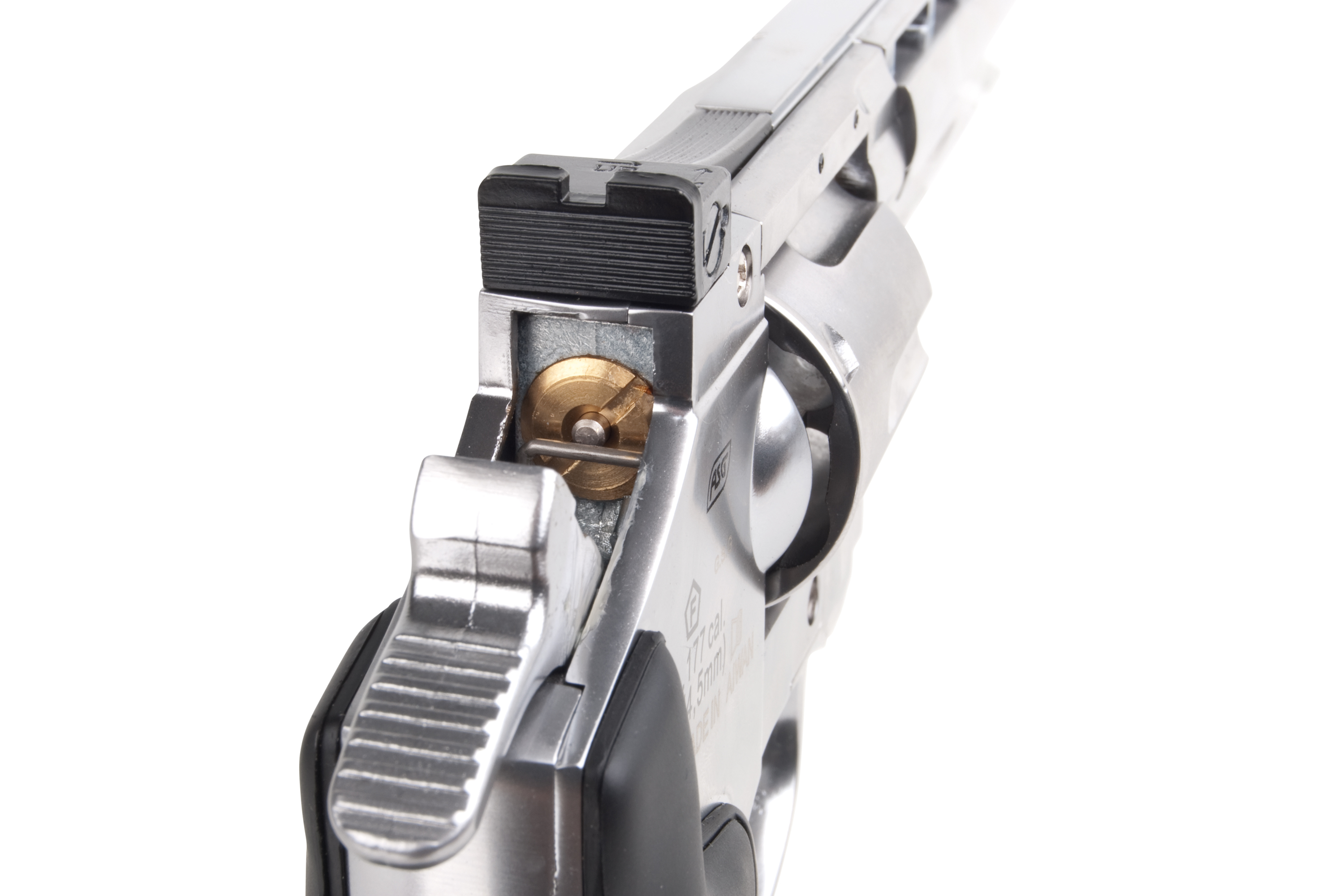 Dan Wesson 6" .177 Silber 4,5mm - Druckluft Co2