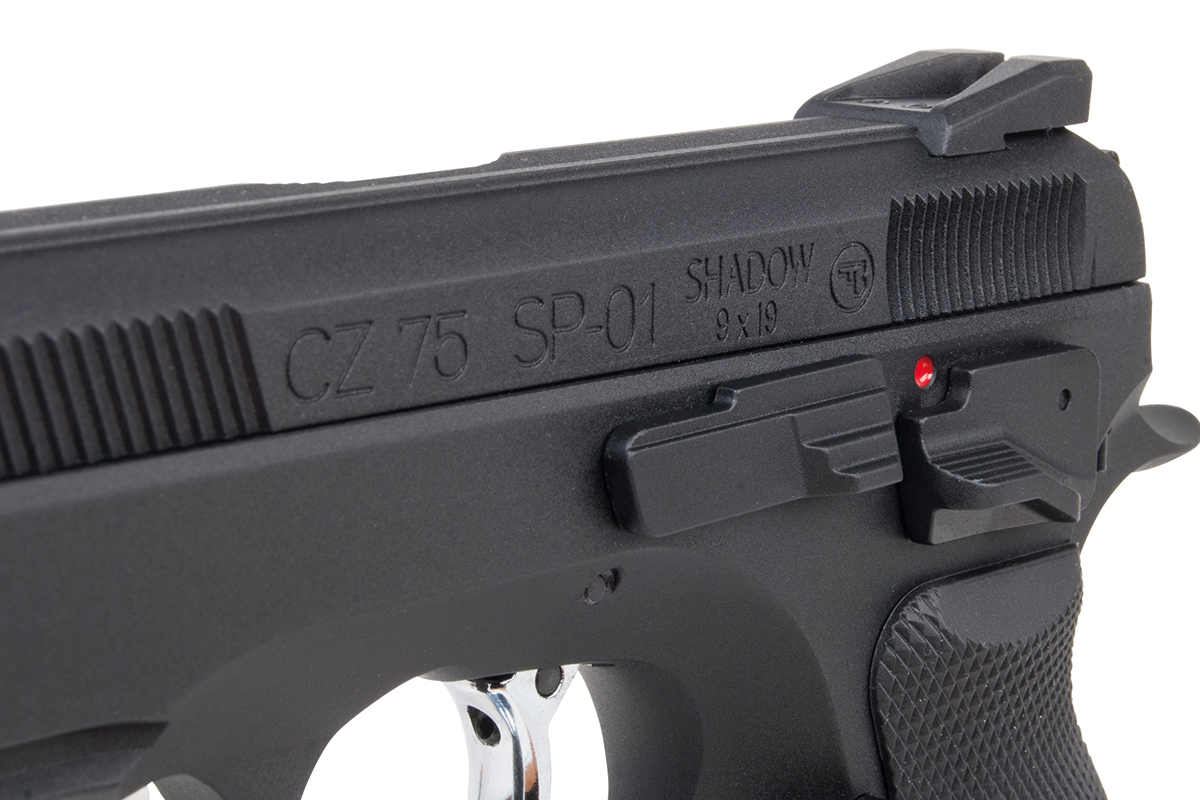 CZ 75 SP-01 Shadow Schwarz 6mm - Airsoft Gas BlowBack