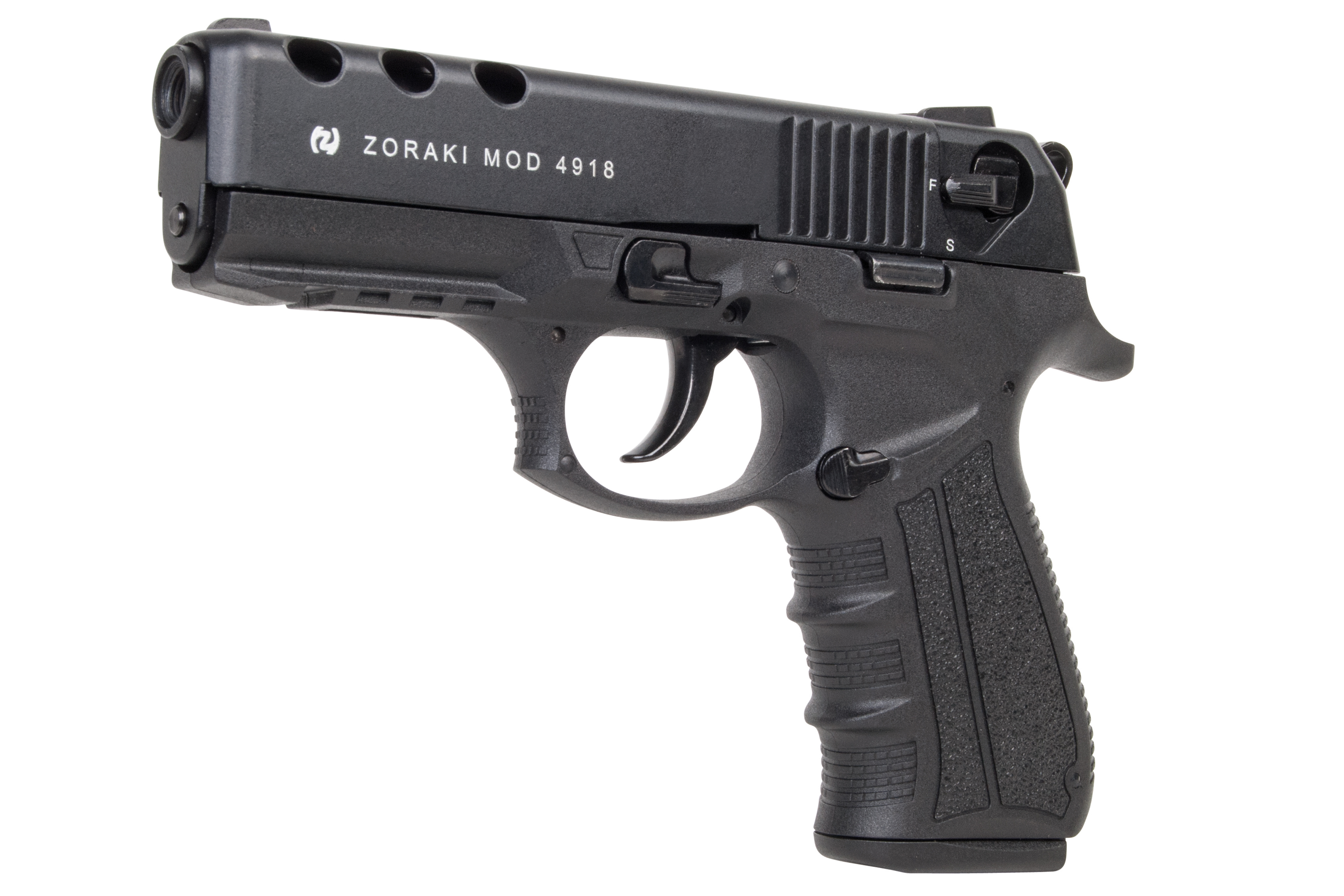 Zoraki 4918 Schwarz 9mm P.A.K. - Gas Signal