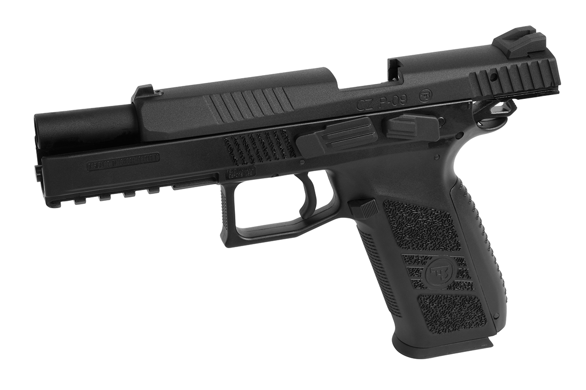 CZ P-09 inkl. Koffer Schwarz 6mm - Airsoft Gas BlowBack