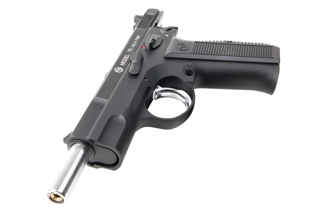 CZ 75 Schwarz 4,5mm BB - Druckluft Co2 BlowBack