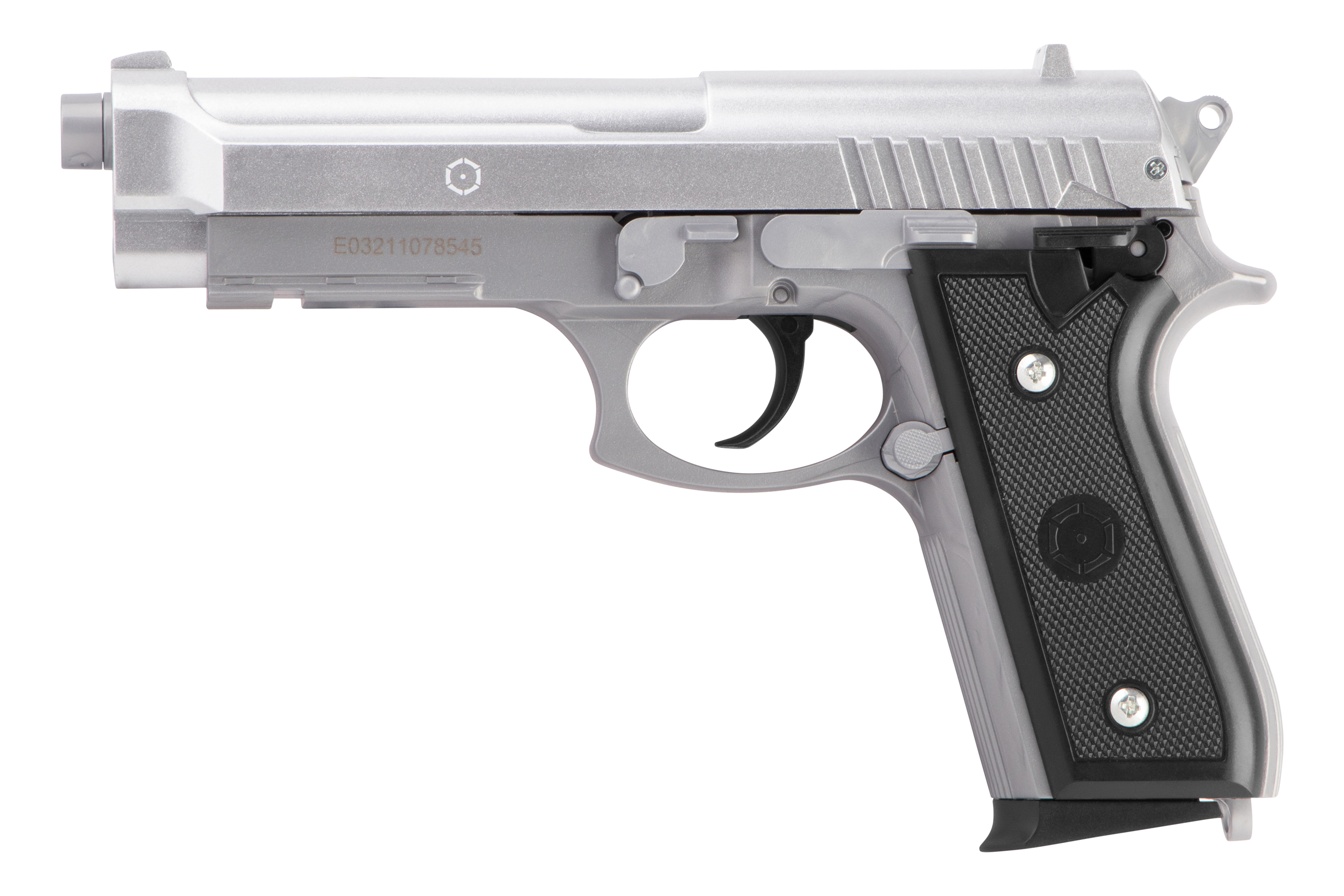 Cybergun PT92 H.P.A. Silber 6mm - Airsoft Federdruck < 0,5 Joule Cybergun PT92 H.P.A. Silber 6mm - Airsoft Federdruck < 0,5 Joule