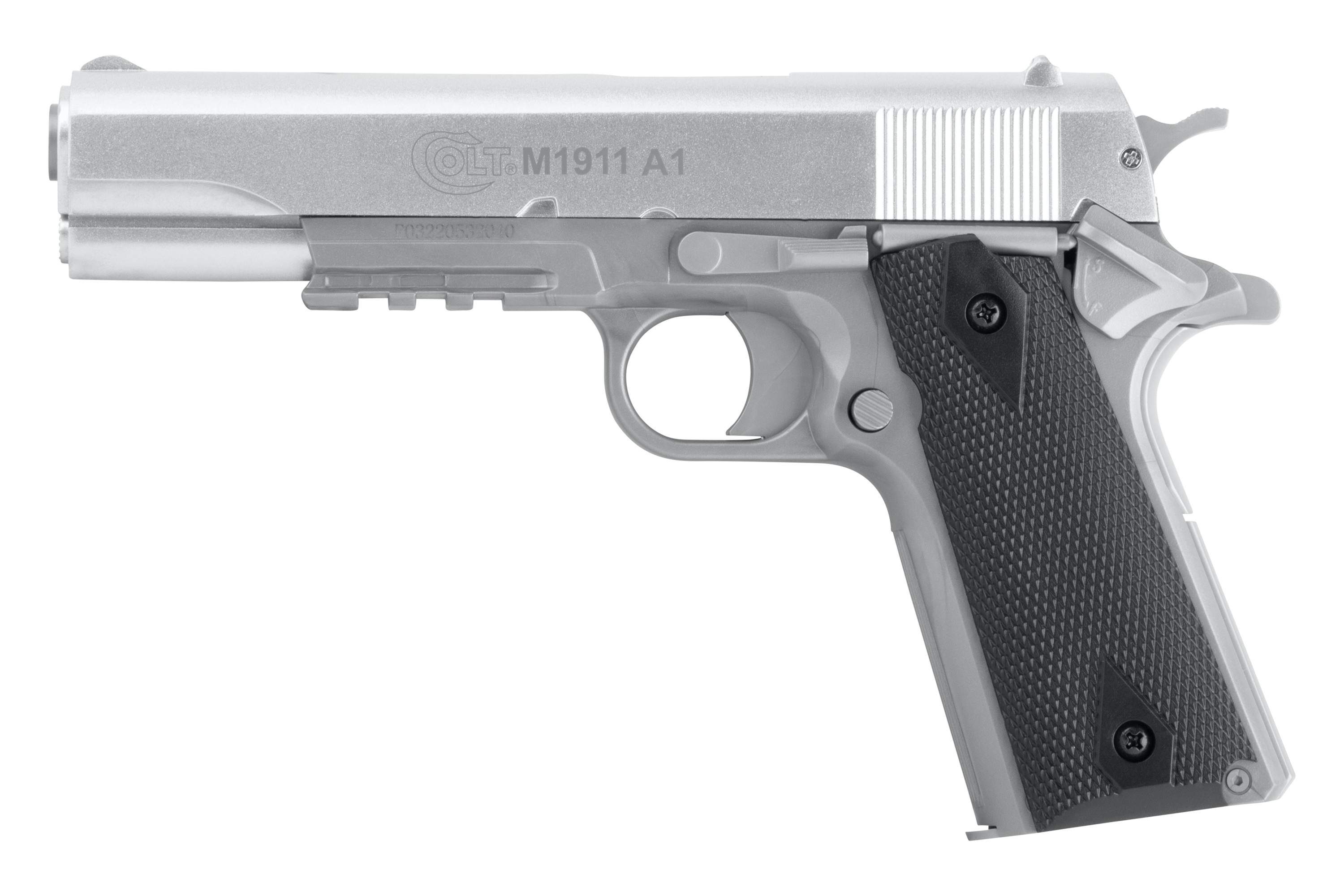 Colt M1911A1 H.P.A. Silber 6mm - Airsoft Federdruck < 0,5 Joule
