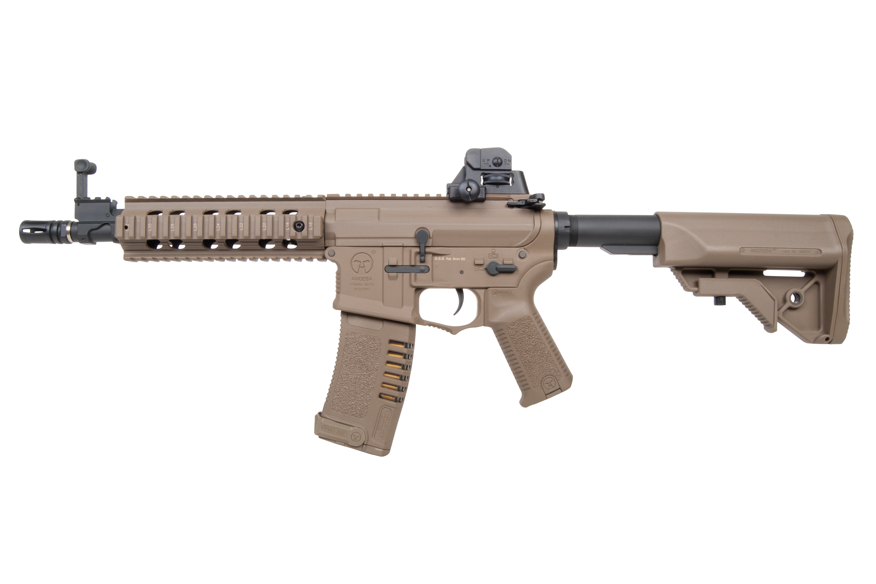 Ares Amoeba M4 008 FDE Dark Earth 6mm - Airsoft AEG < 0,5 Joule