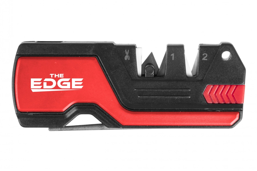 THE EDGE bushSHARP Messerschärfer Multitool rot
