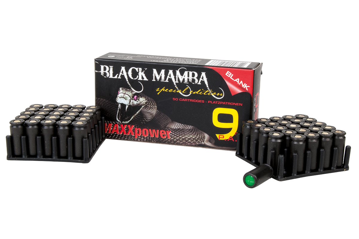 Victory Platzpatronen Black Mamba 9mm P.A.K. 50 Stück
