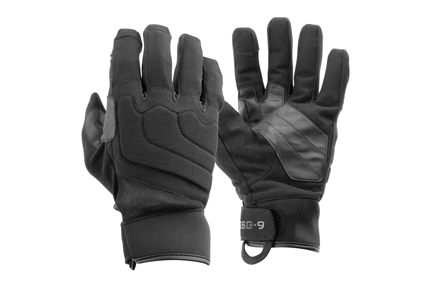 GSG-9 CRTS2 Einsatzhandschuh mit Leder - Schießhandschuh