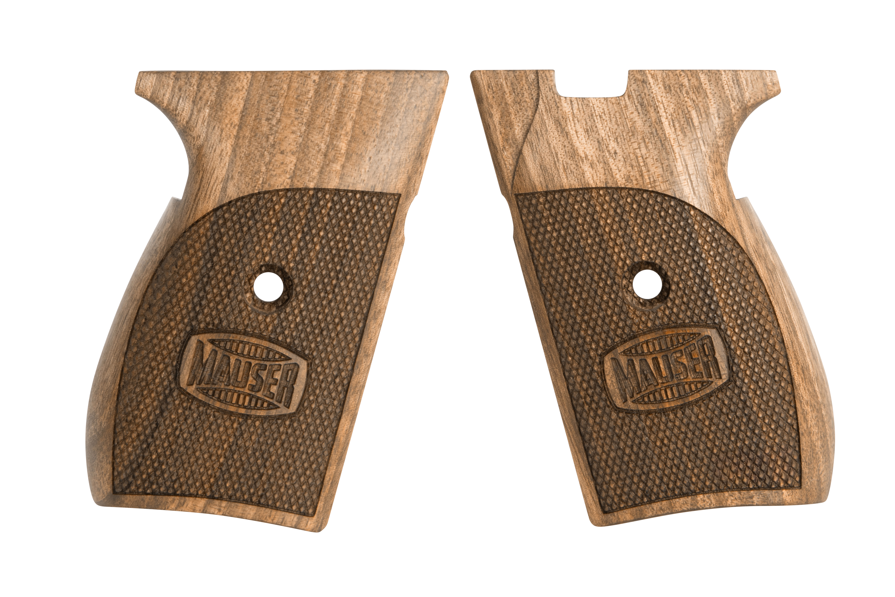 Griffschalen Set für Mauser HSR  - Walnussholz