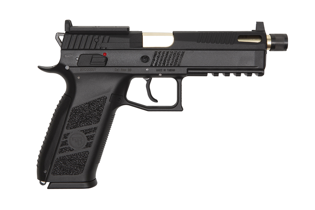 CZ 75 P-09 Optic Ready inkl. Koffer schwarz 6mm - Airsoft Co2 BlowBack