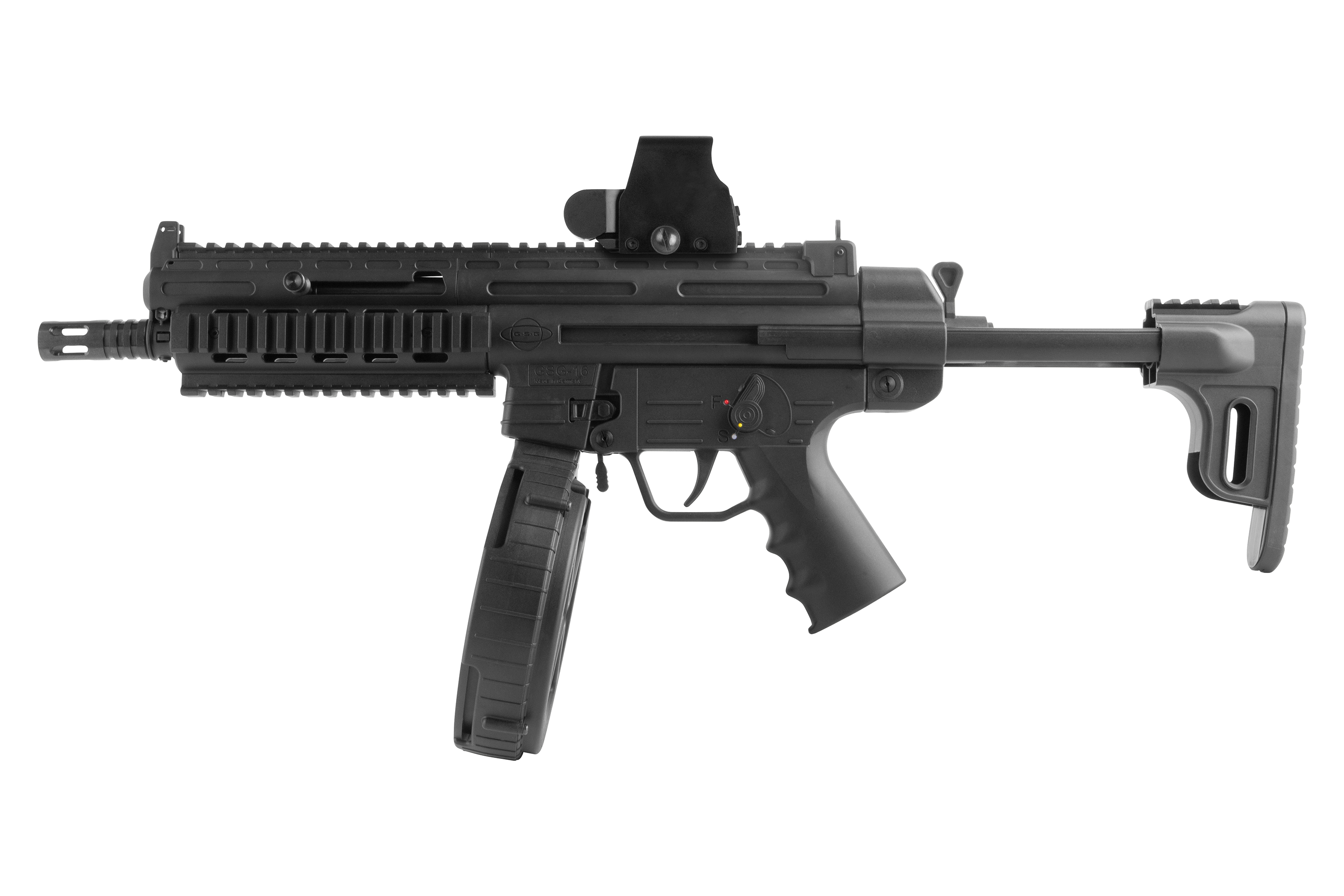 GSG 16 SB Super Set Schwarz .22lr - Selbstladepistole