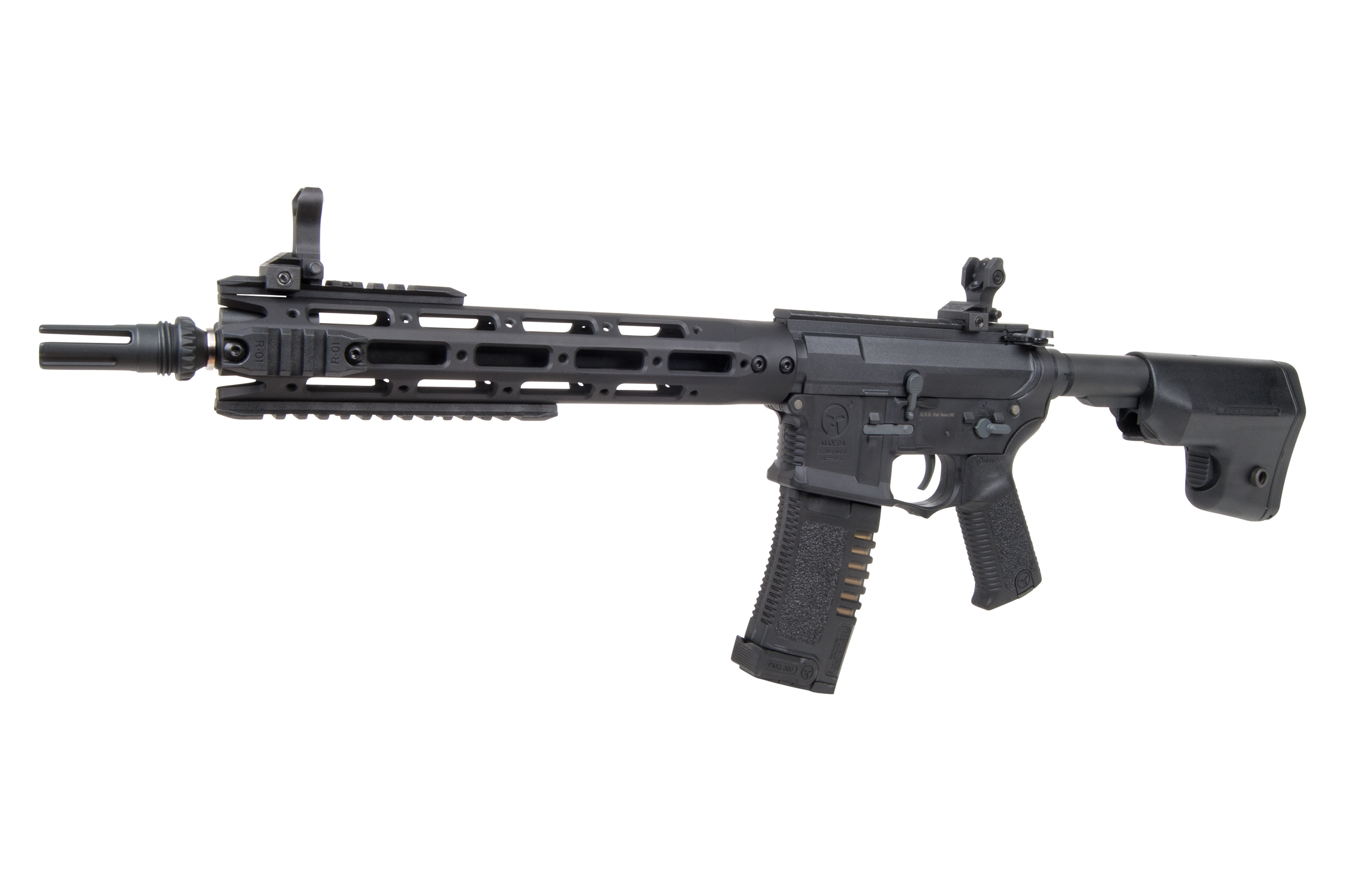 Ares Amoeba M4 009 Schwarz 6mm - Airsoft AEG < 0,5 Joule