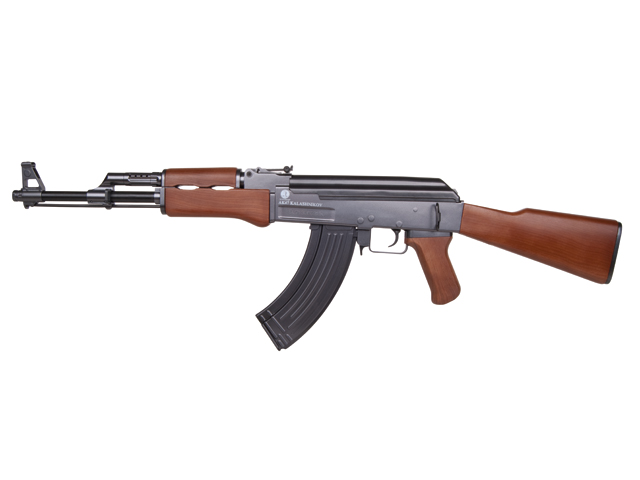 Kalashnikov AK47 Holzoptik 6mm  - Airsoft Federdruck < 0,5 Joule