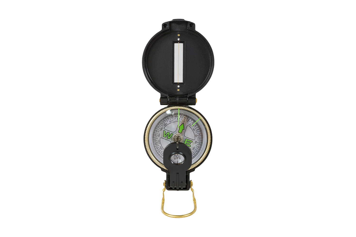 Highlander Forces Peilkompass Lensatic klappbar