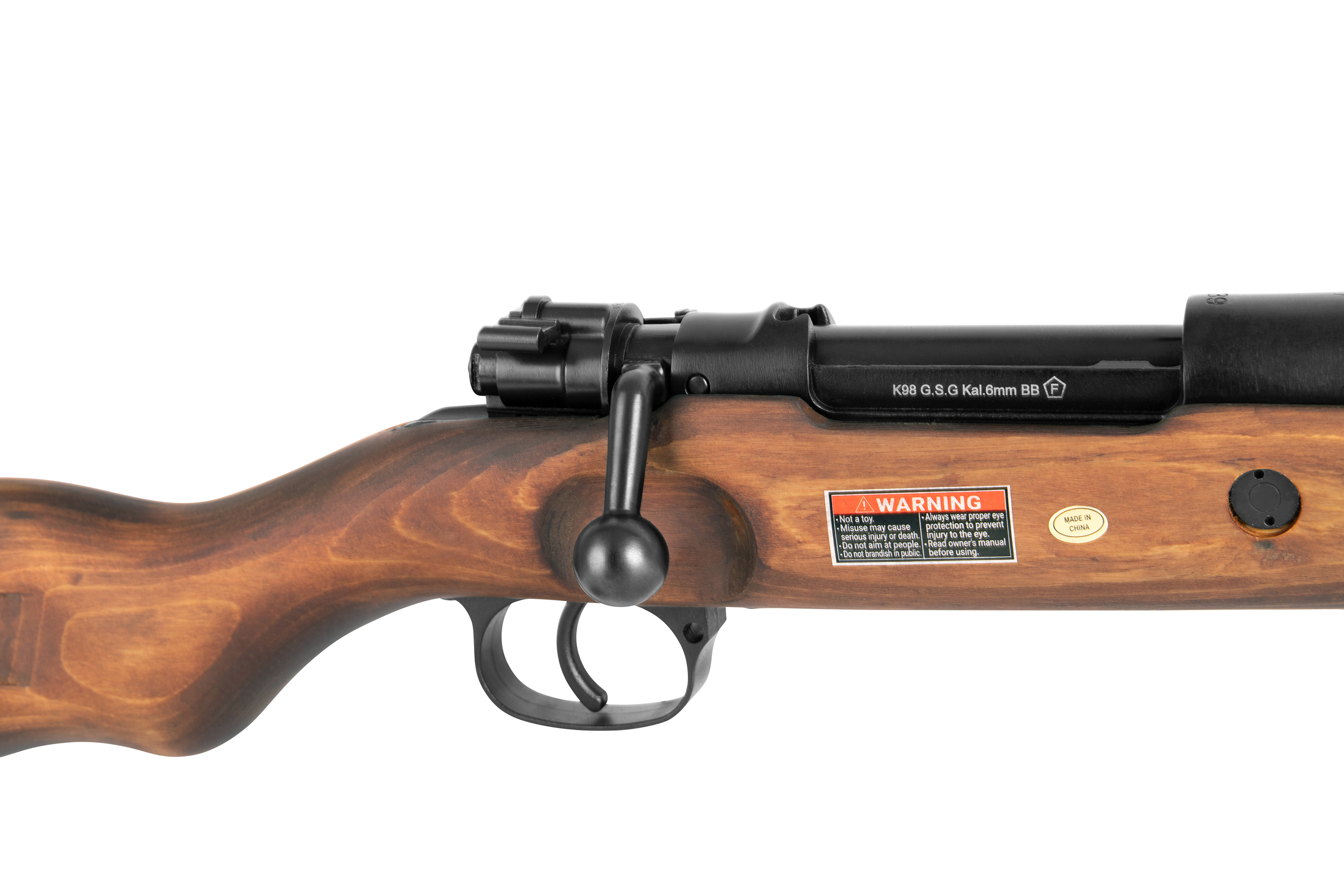 Mauser K98 Steel Holz 6mm - Airsoft Federdruck