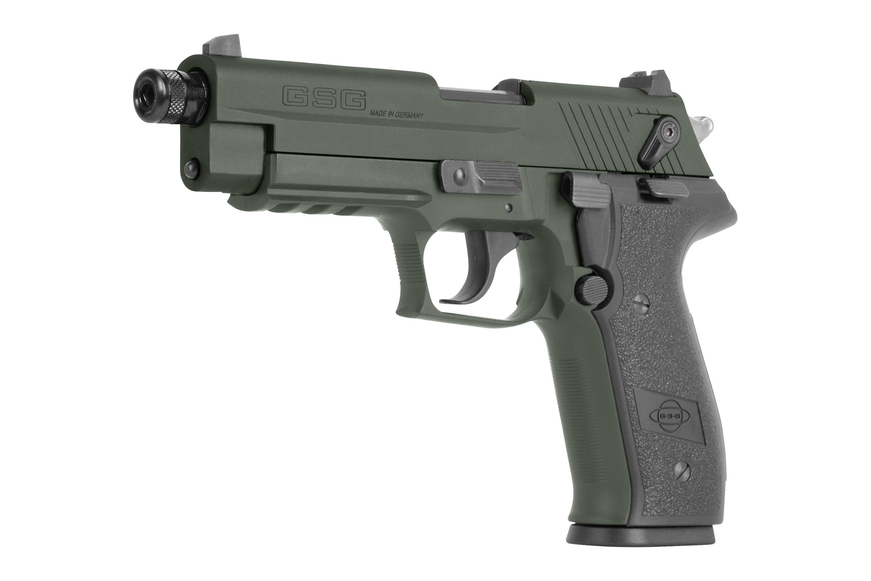 GSG FireFly SD OD Green .22lr HV - Selbstladepistole