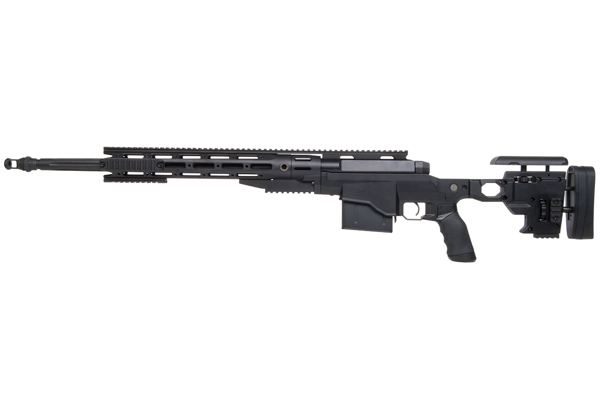 Ares MS338 Sniper Schwarz 6mm - Airsoft Federdruck