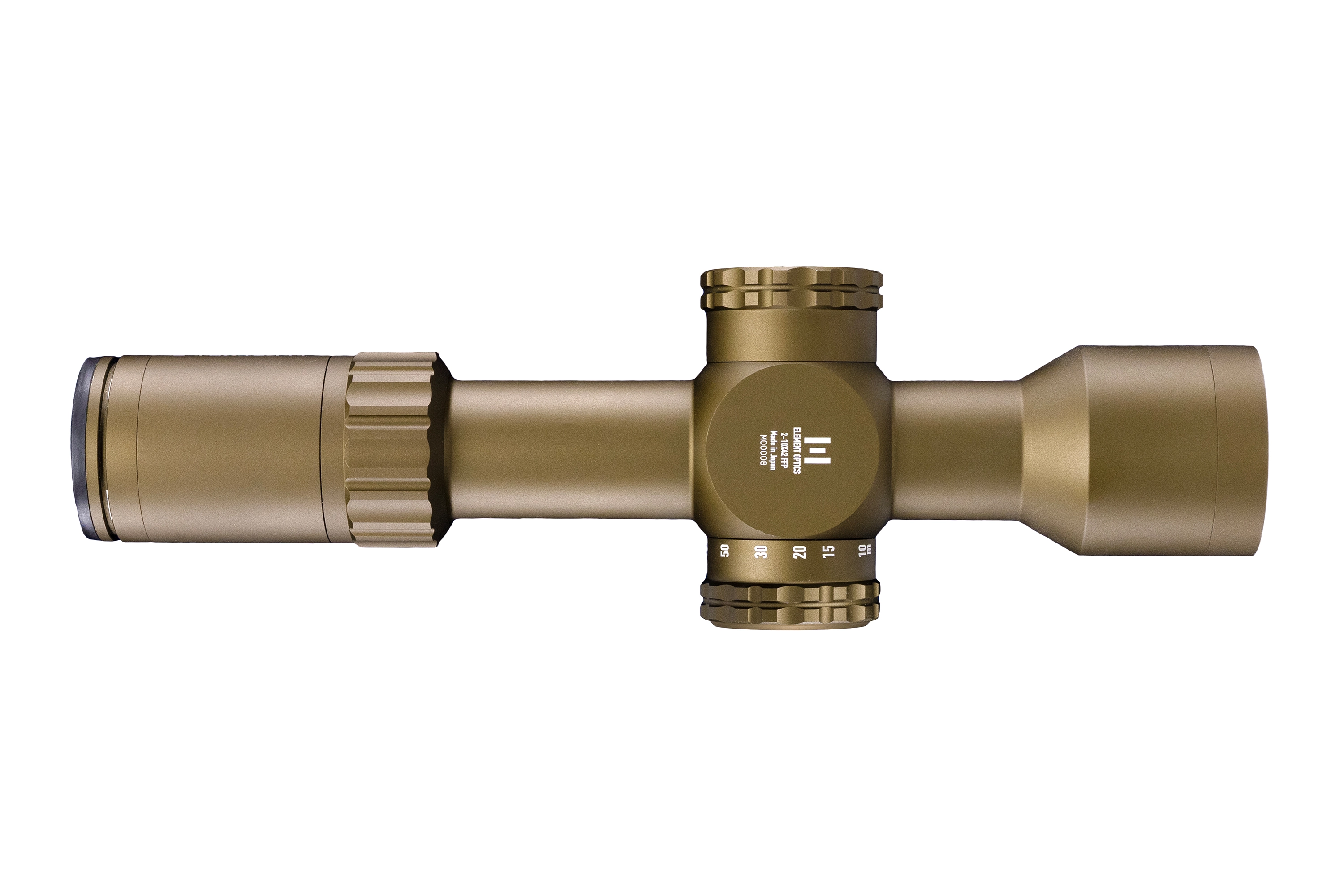 Element Optics Theos Zielfernrohr | 2-10x42 | MPR-1D MRAD FFP FDE