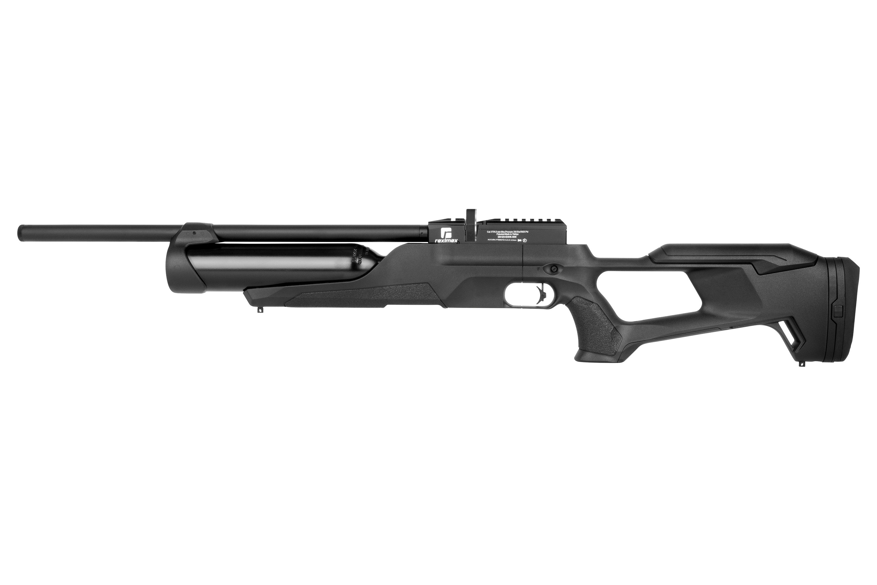 Reximex Accura Schwarz 4,5mm - Druckluft Pressluft | PCP