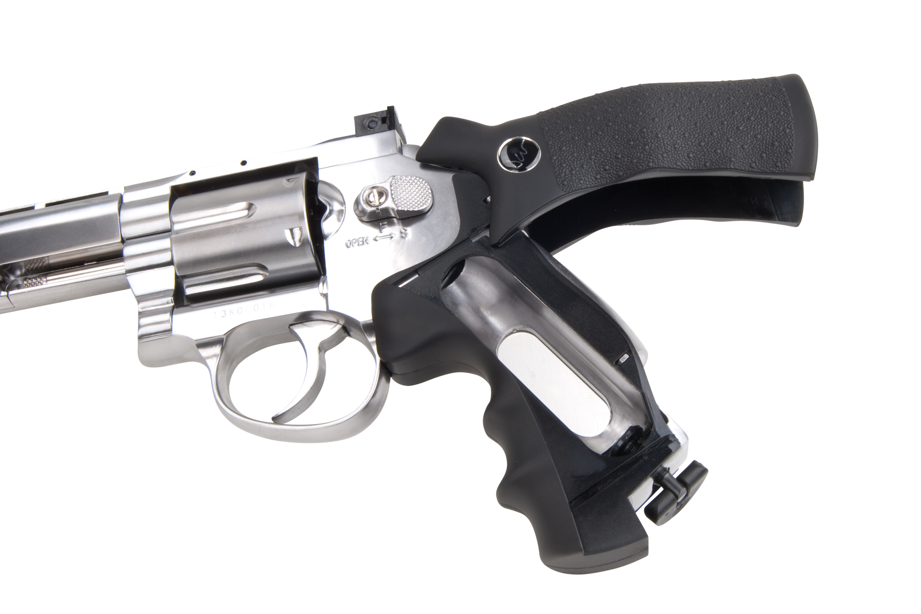 Dan Wesson 6" .177 Silber 4,5mm - Druckluft Co2