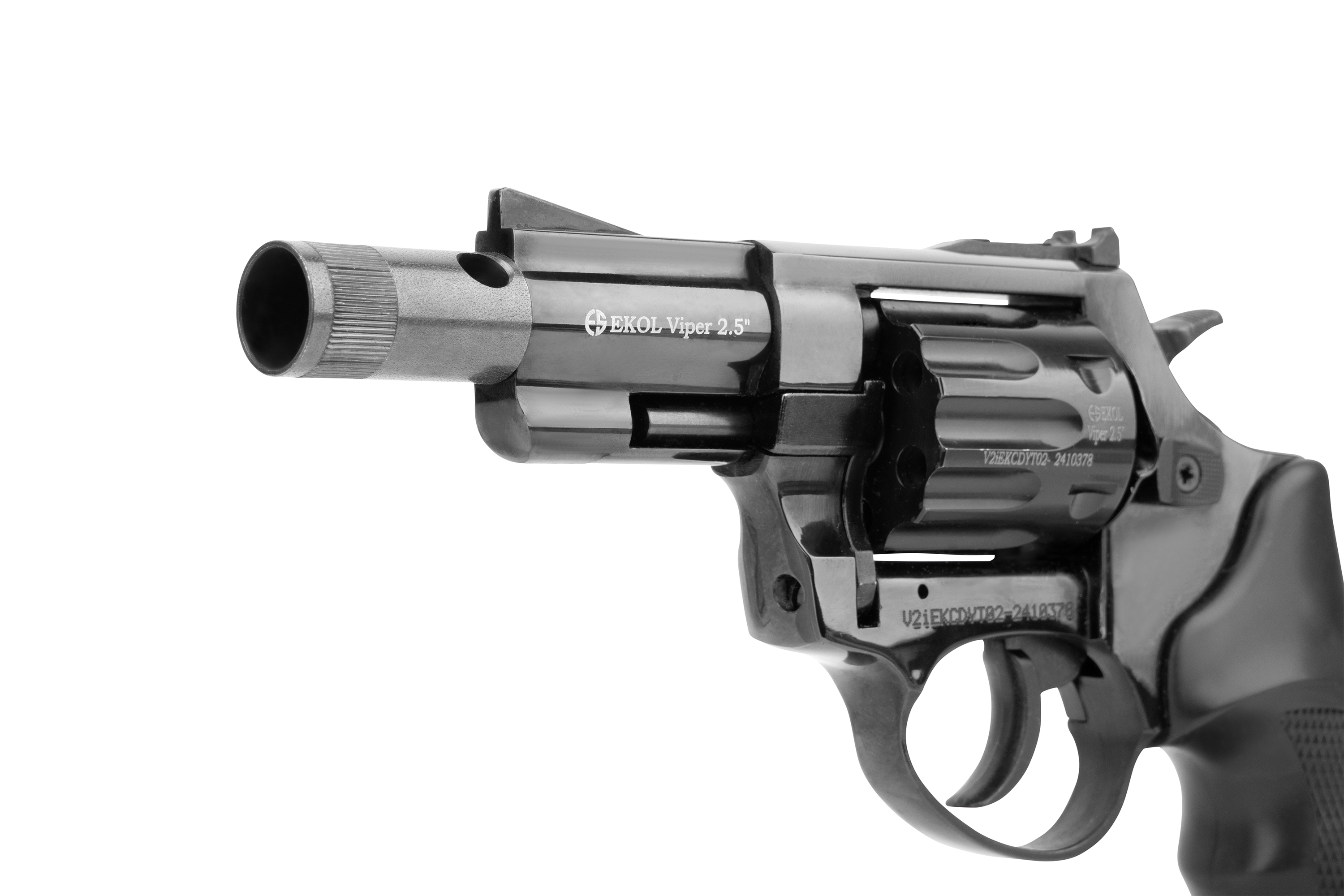 Ekol Viper 2,5'' Schwarz 9mm R. - Gas-Signal