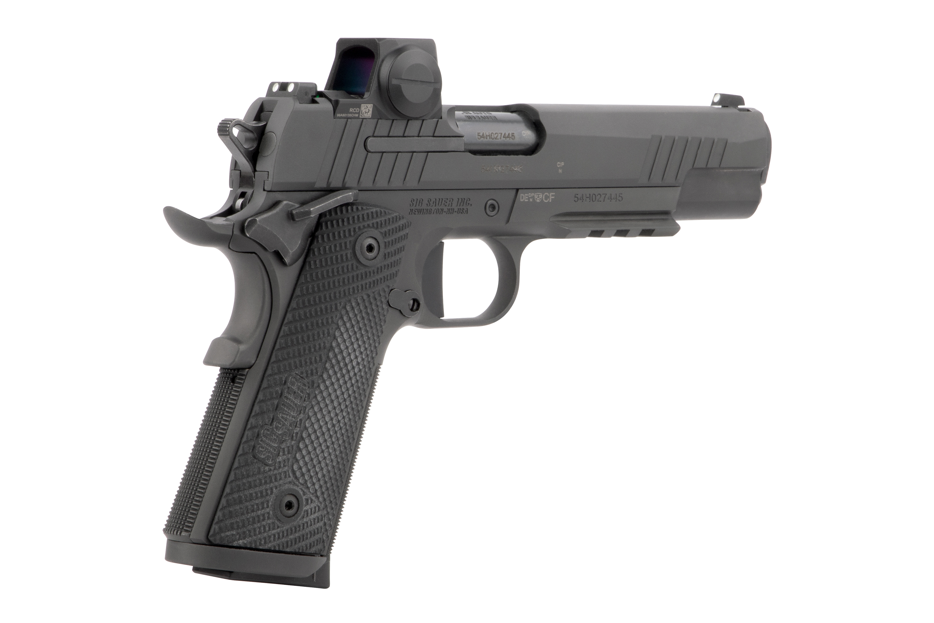 SIG SAUER 1911-X inkl. ROMEO-X Compact Schwarz .45 ACP - Selbstladepistole
