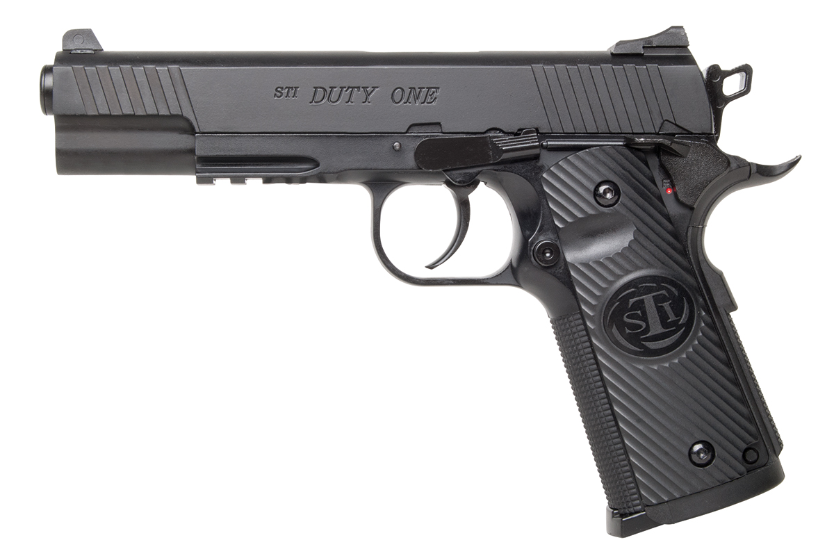 STI Duty One Schwarz 4,5mm BB - Druckluft Co2 BlowBack