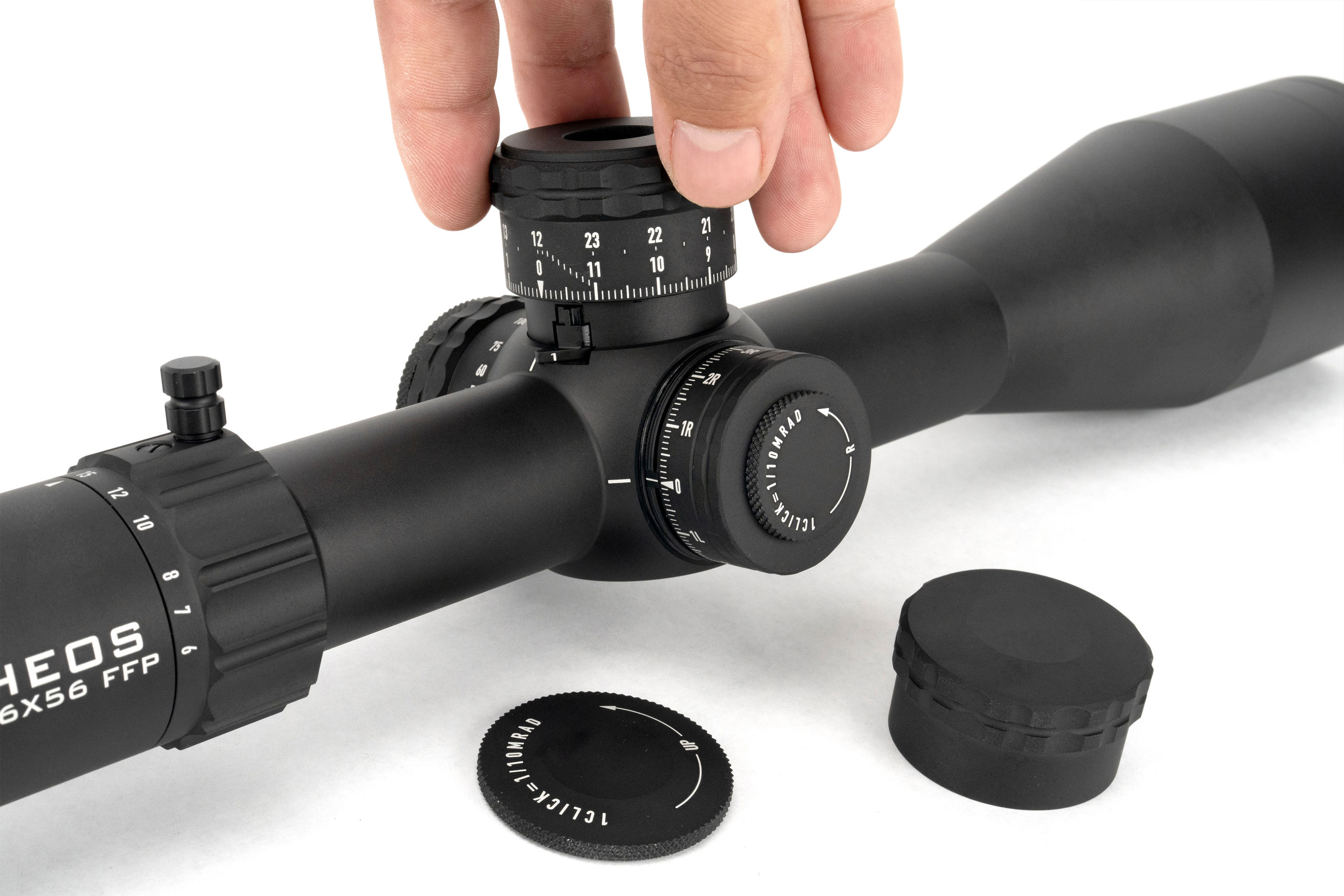 Element Optics Theos Zielfernrohr | 6-36×56 | APR-2D MRAD FFP Schwarz