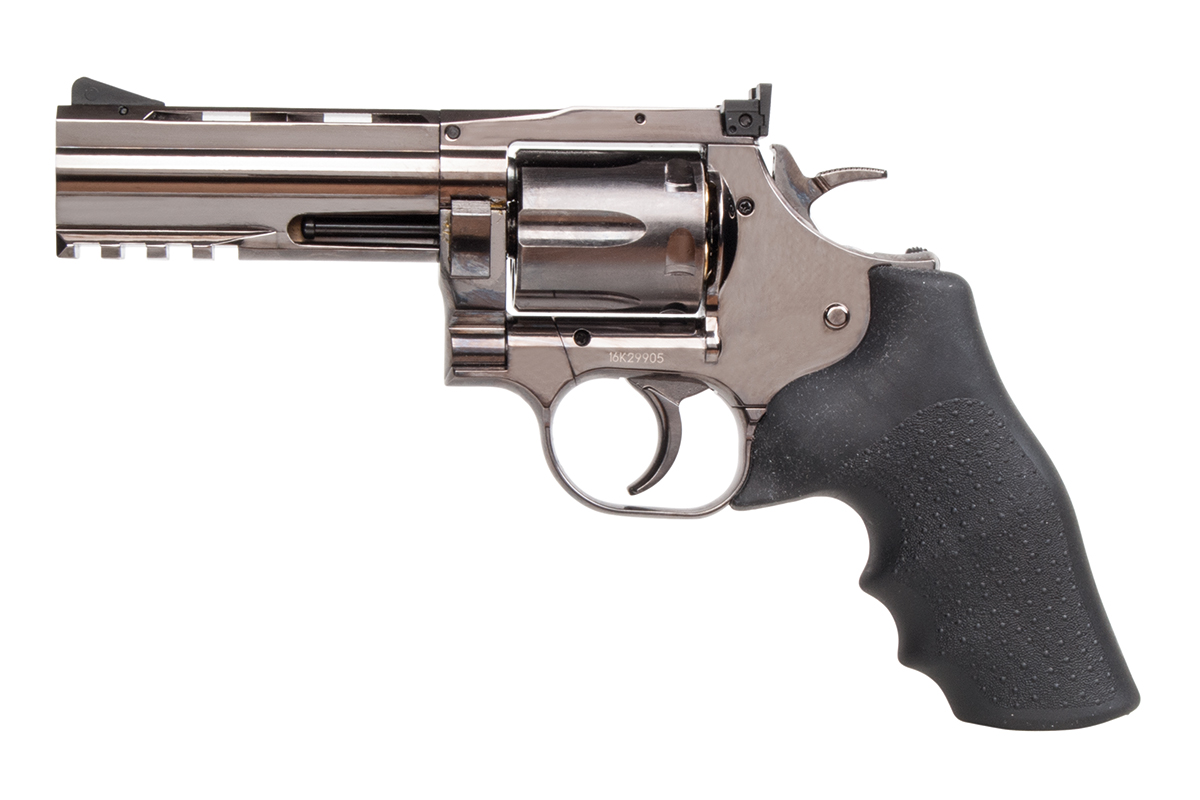 Dan Wesson 715 4" Silber 4,5mm BB - Druckluft Co2