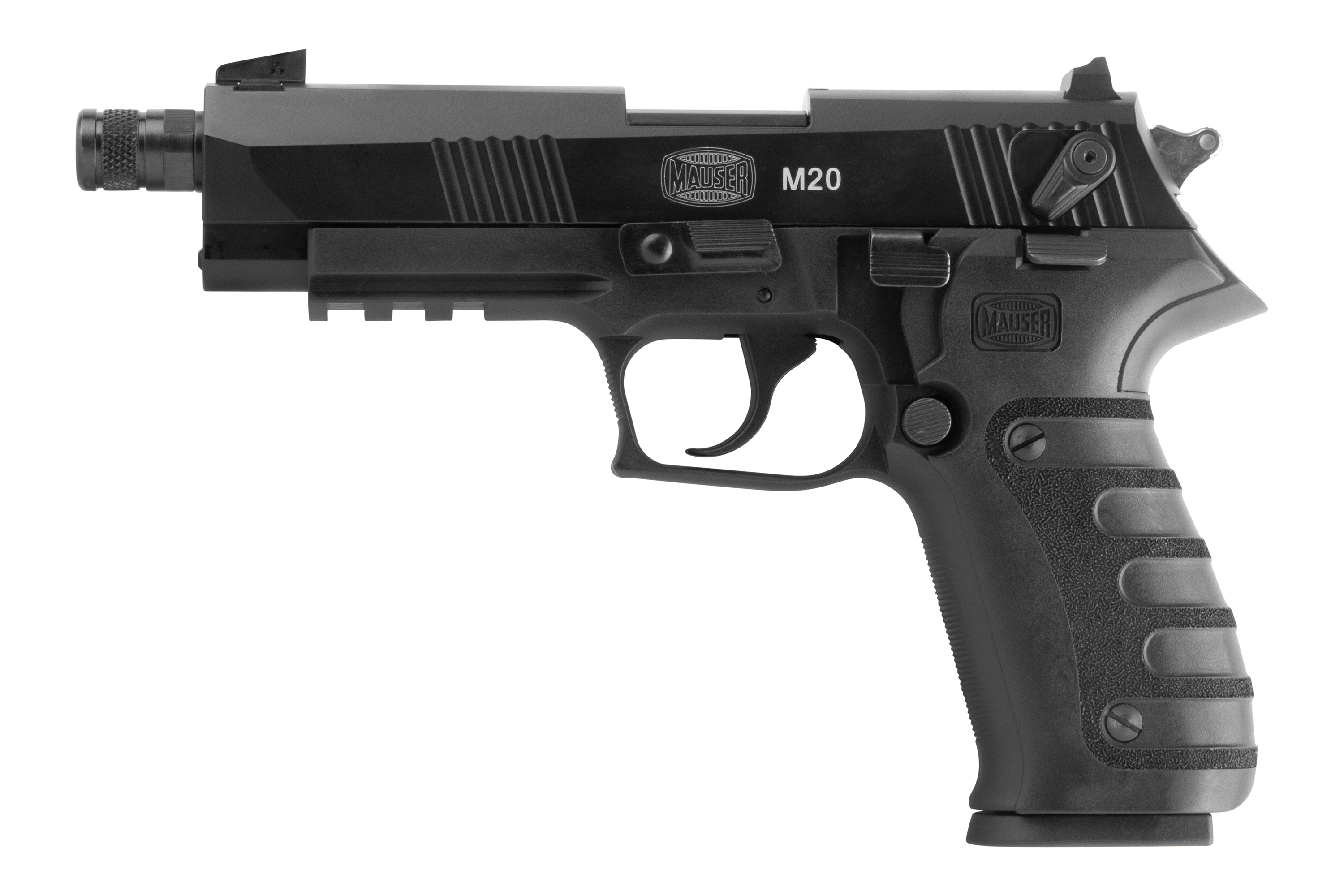 MAUSER M20 Black Cerakote SD .22lr - Selbstladepistole MAUSER M20 Black Cerakote SD .22lr - Selbstladepistole