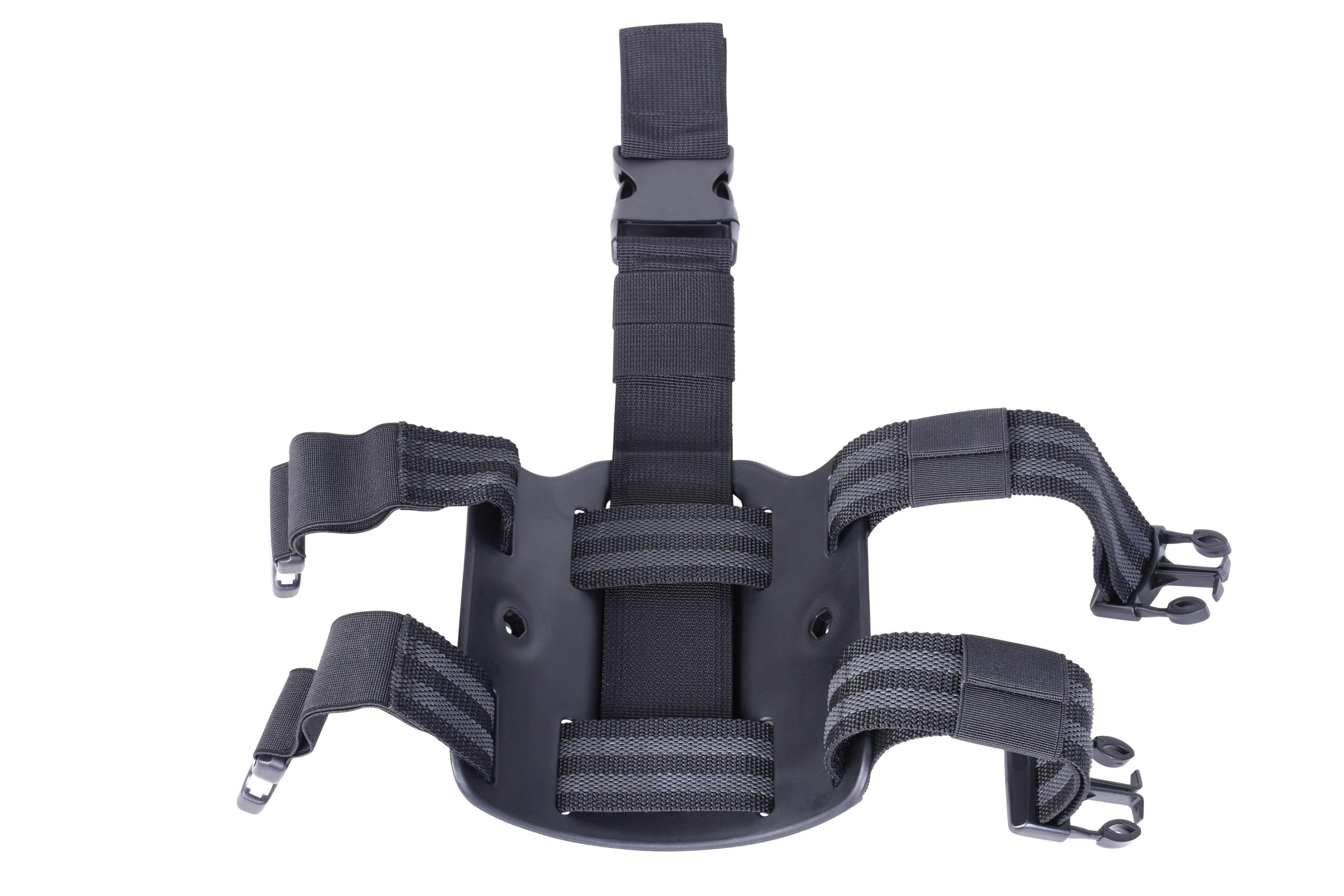 Amomax Beinholster Plattform Schwarz