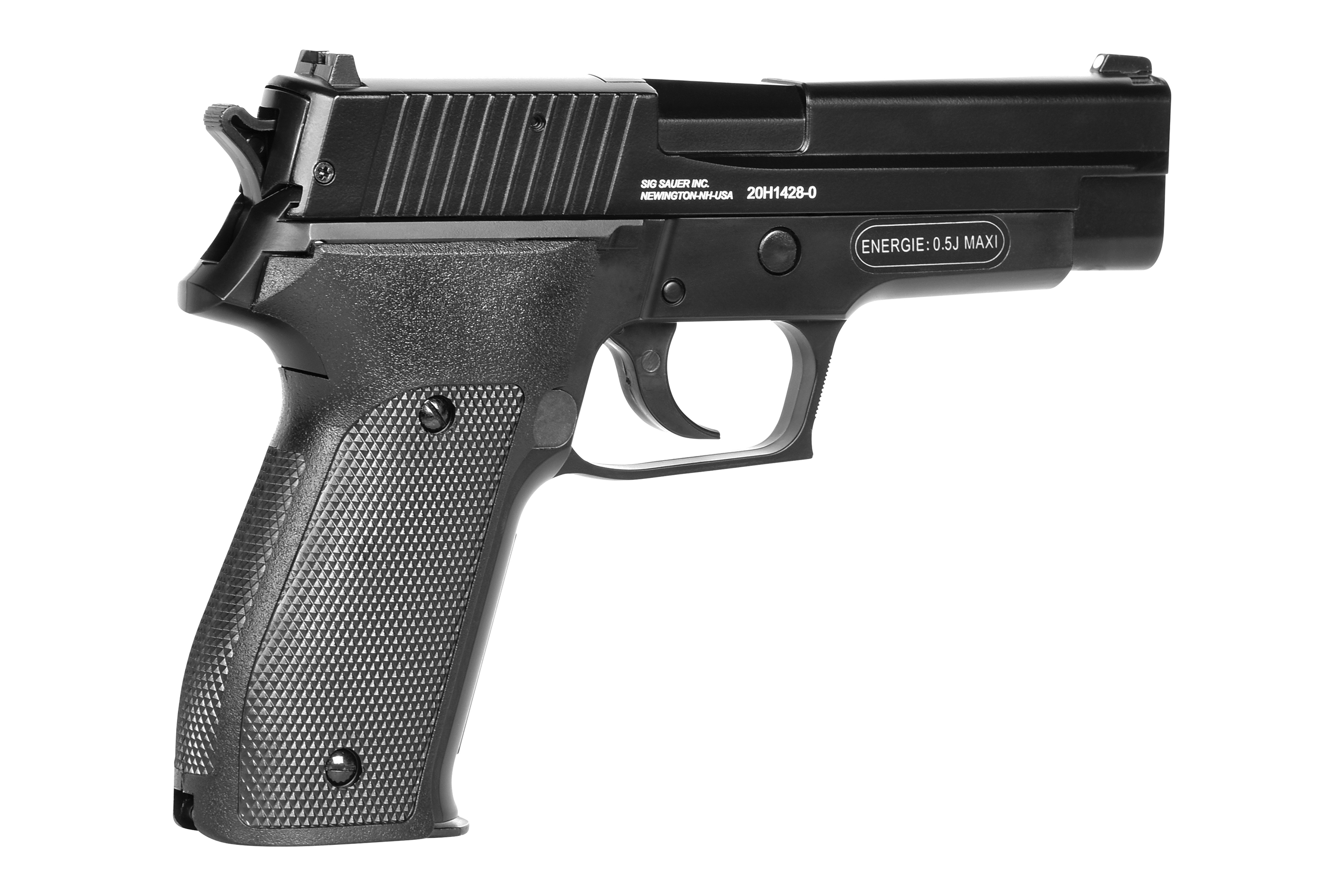 SIG SAUER P226 HPA Schwarz 6mm - Airsoft Federdruck < 0,5 Joule
