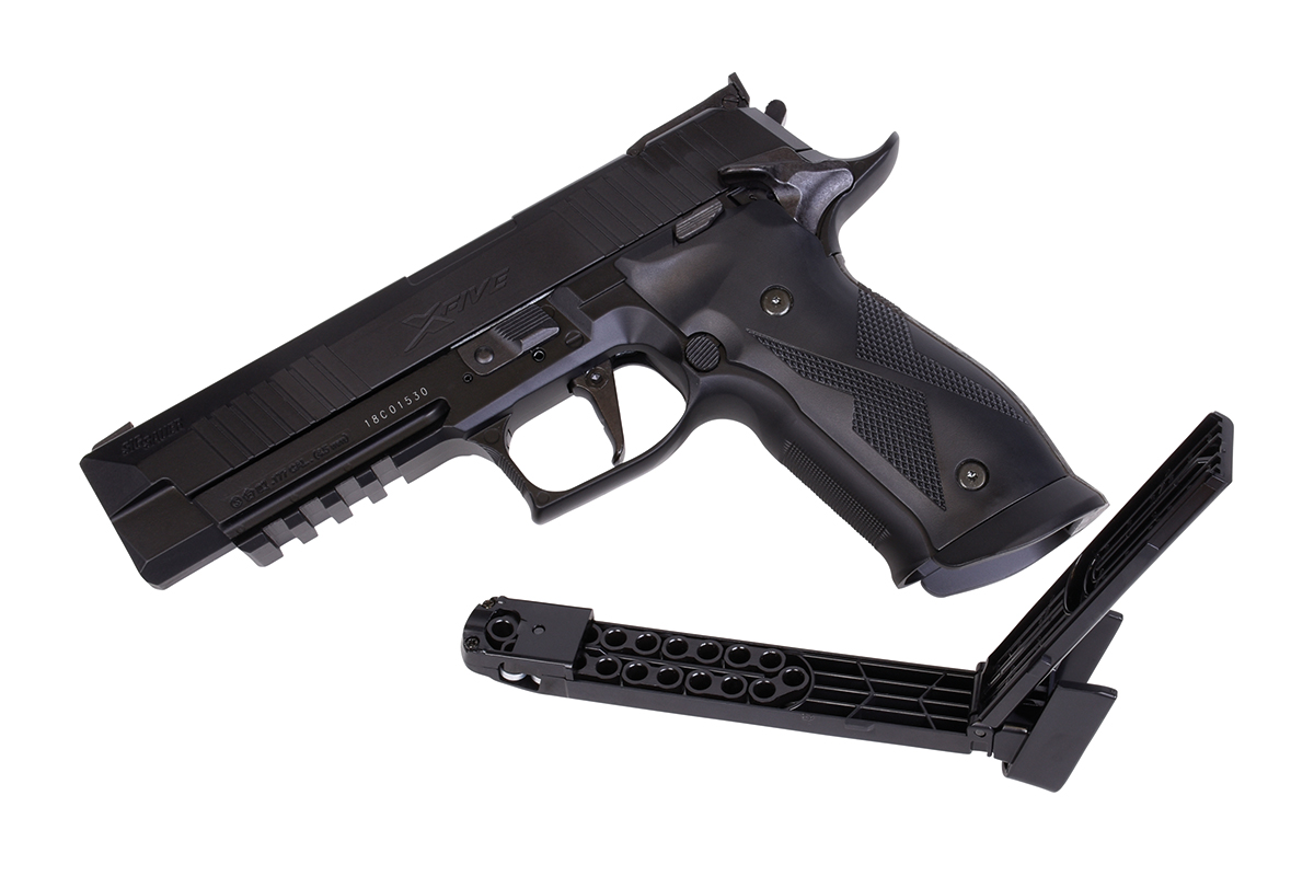 Sig Sauer X-Five Schwarz 4,5mm | 4,5mm BB - Druckluft Co2 BlowBack