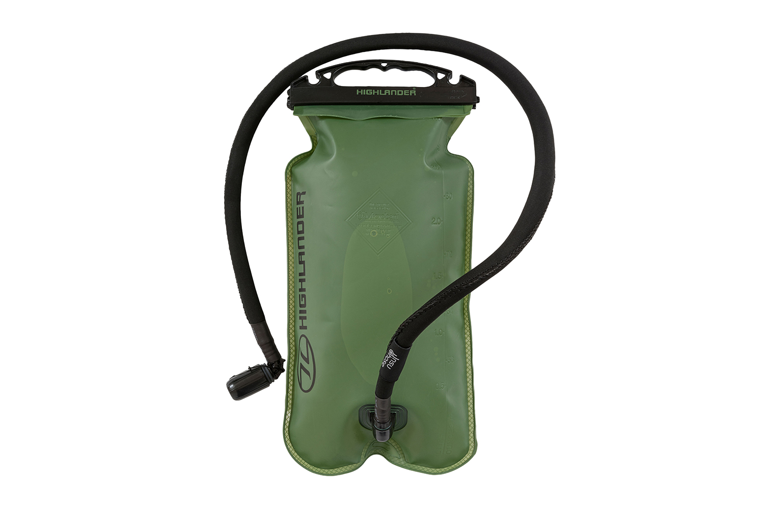 Highlander Trinkblase mit Schlauch SL Military 3l