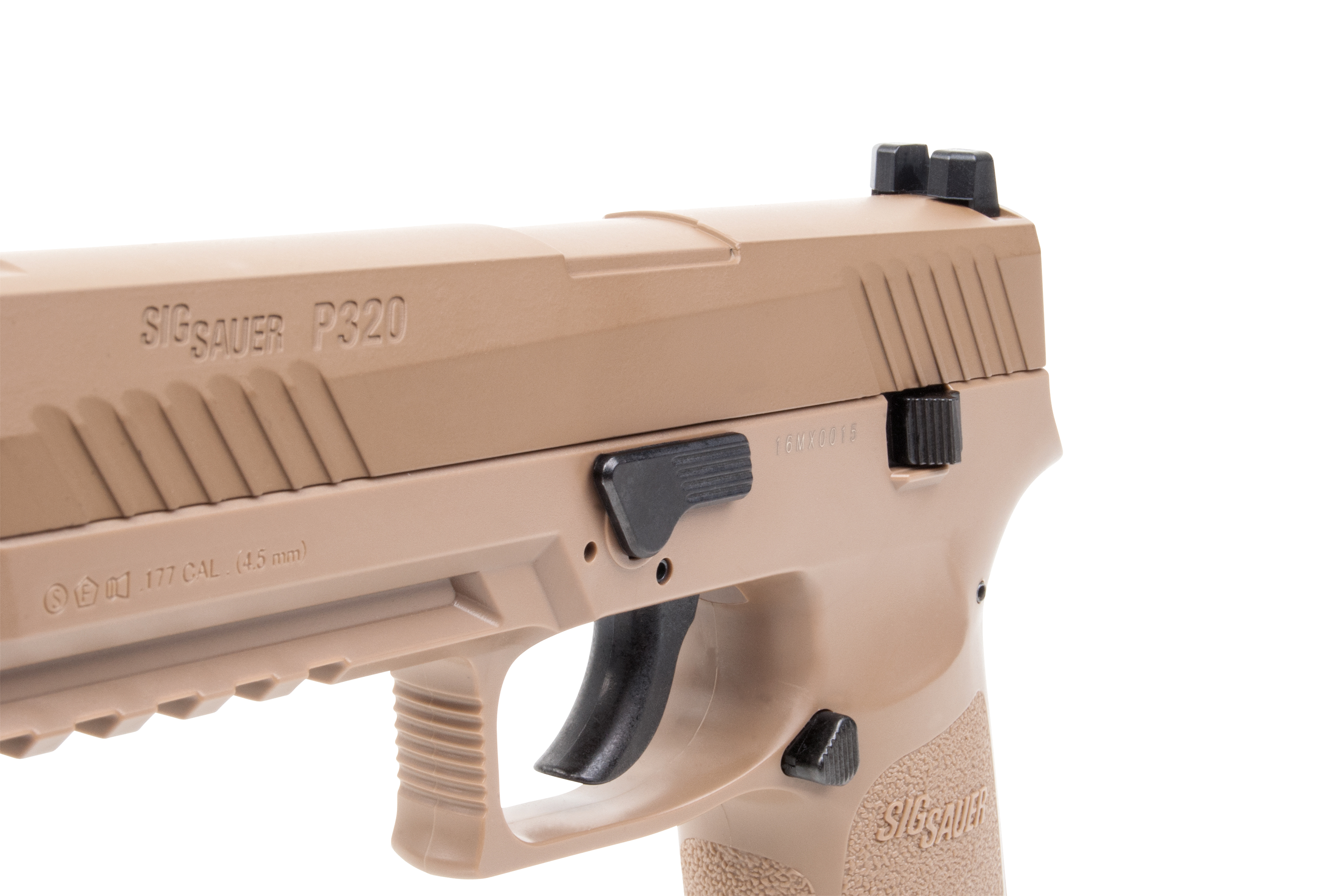 SIG SAUER P320 Coyote Tan 4,5mm - Druckluft Co2 BlowBack SIG SAUER P320 Coyote Tan 4,5mm - Druckluft Co2 BlowBack