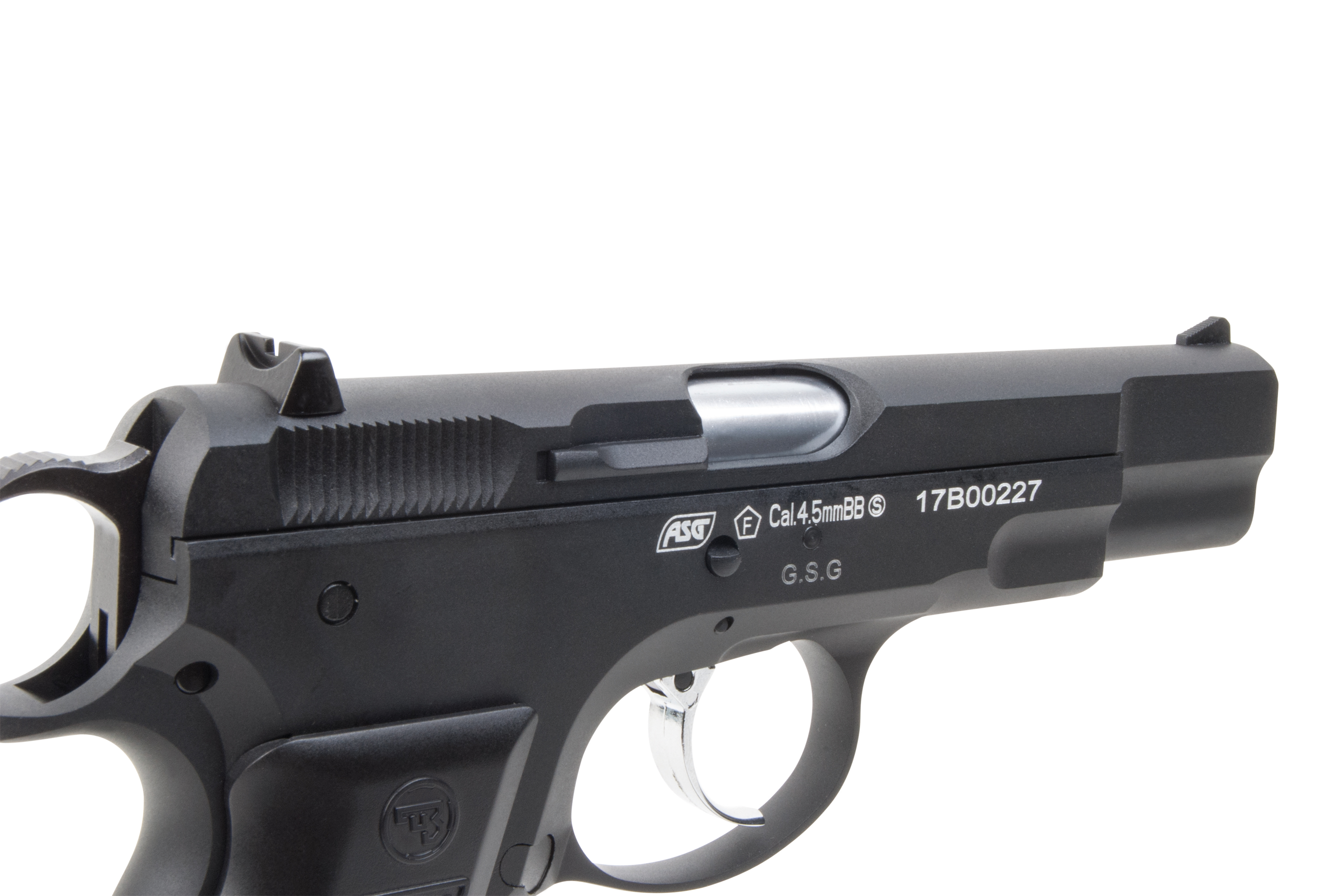 CZ 75 Schwarz 4,5mm BB - Druckluft Co2 BlowBack