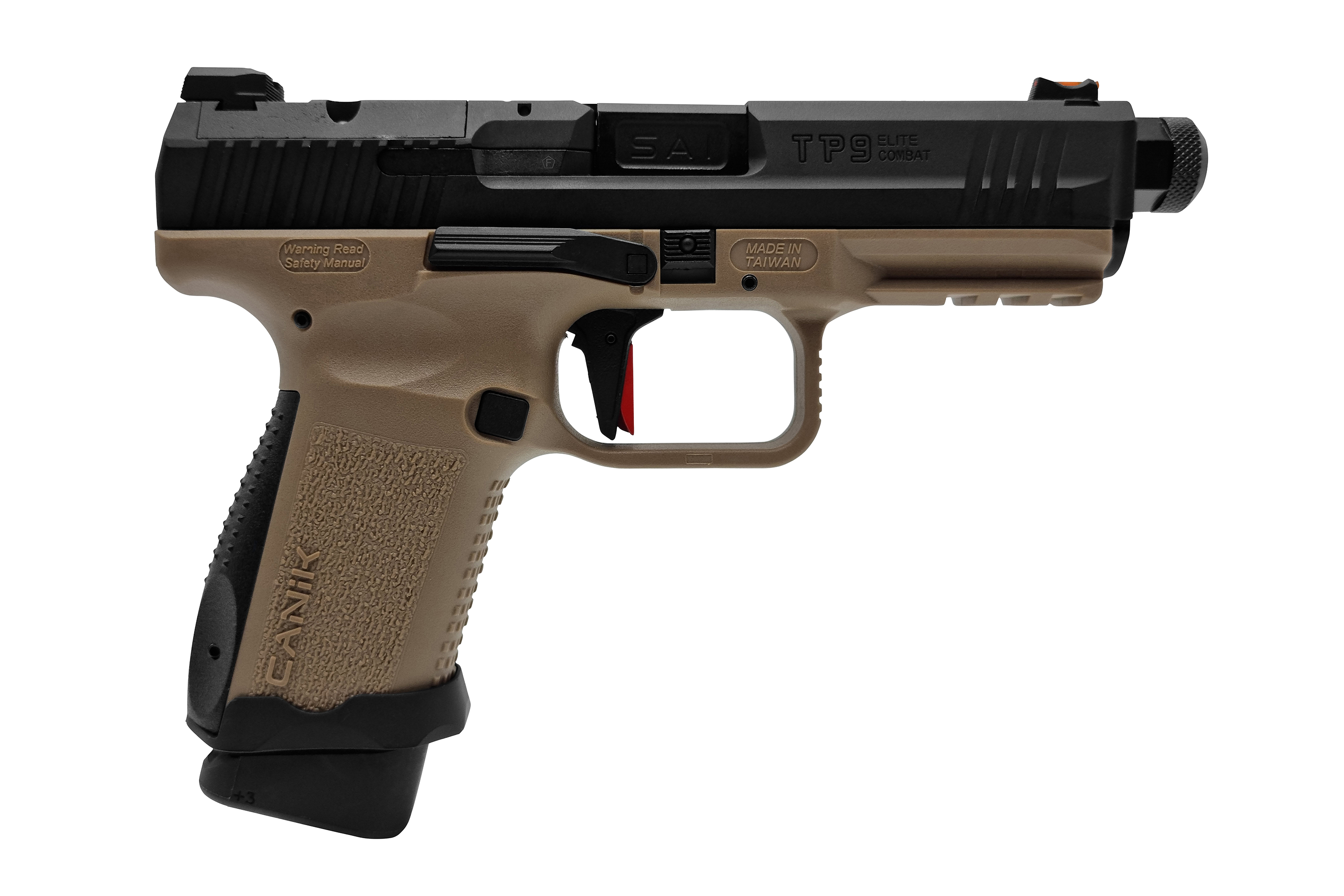 Canik TP 9 Elite Combat Bicolor 6mm - Airsoft Gas BlowBack