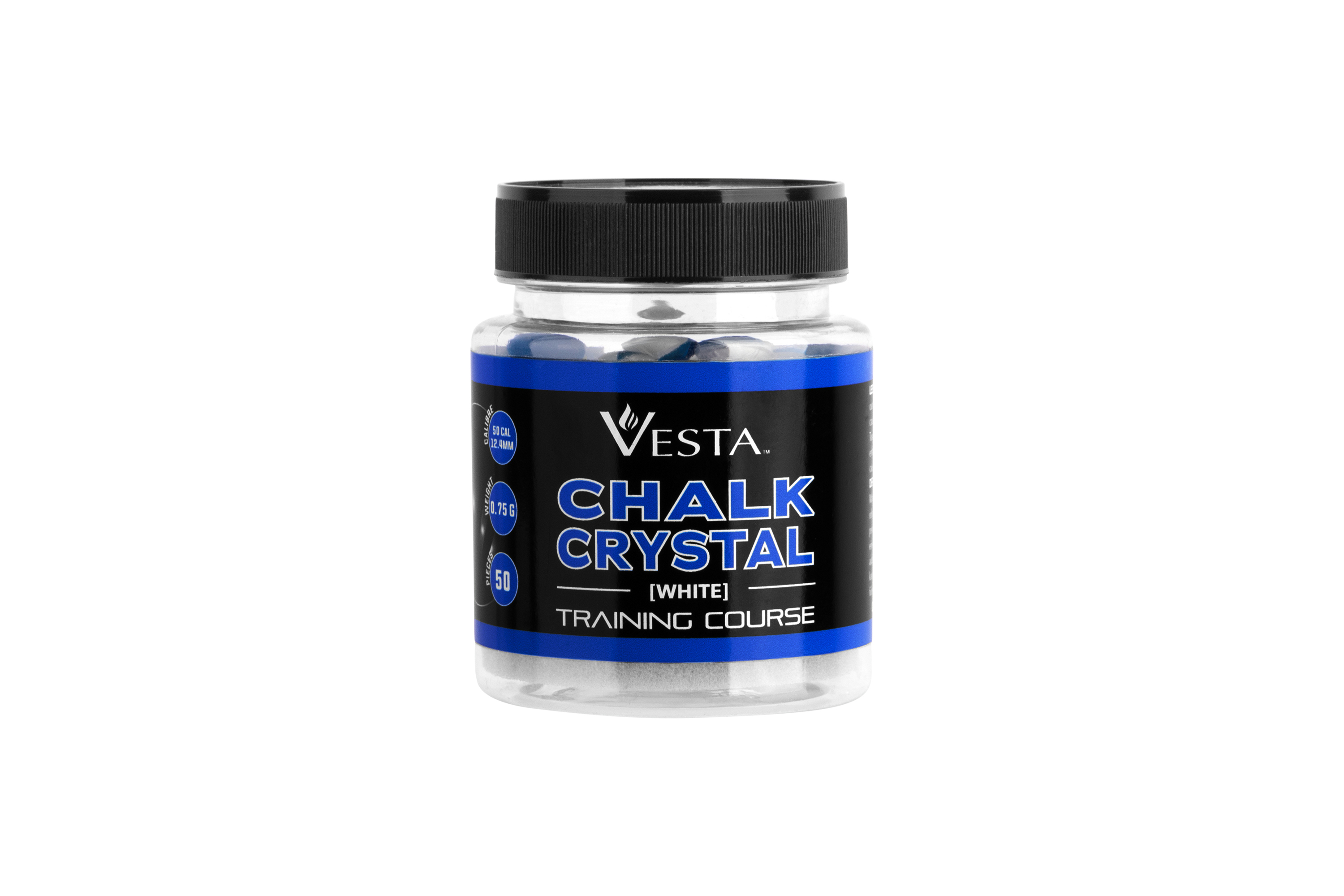 VESTA Chalk Crystal .50 Kreidekugeln klar 0,75g 50 Stück